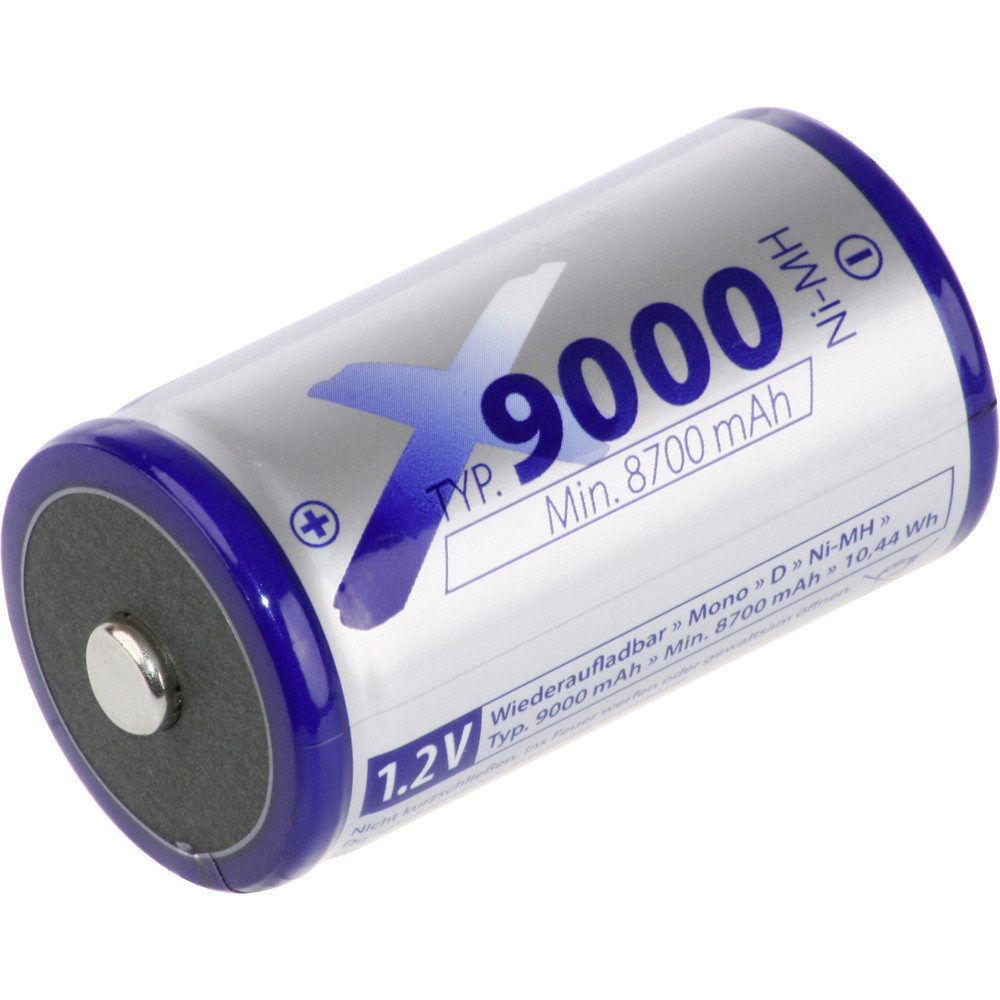 XCell XCell Mono (D)-Akku NiMH 9000 1.2 V 1 St. Akku 9000 mAh
