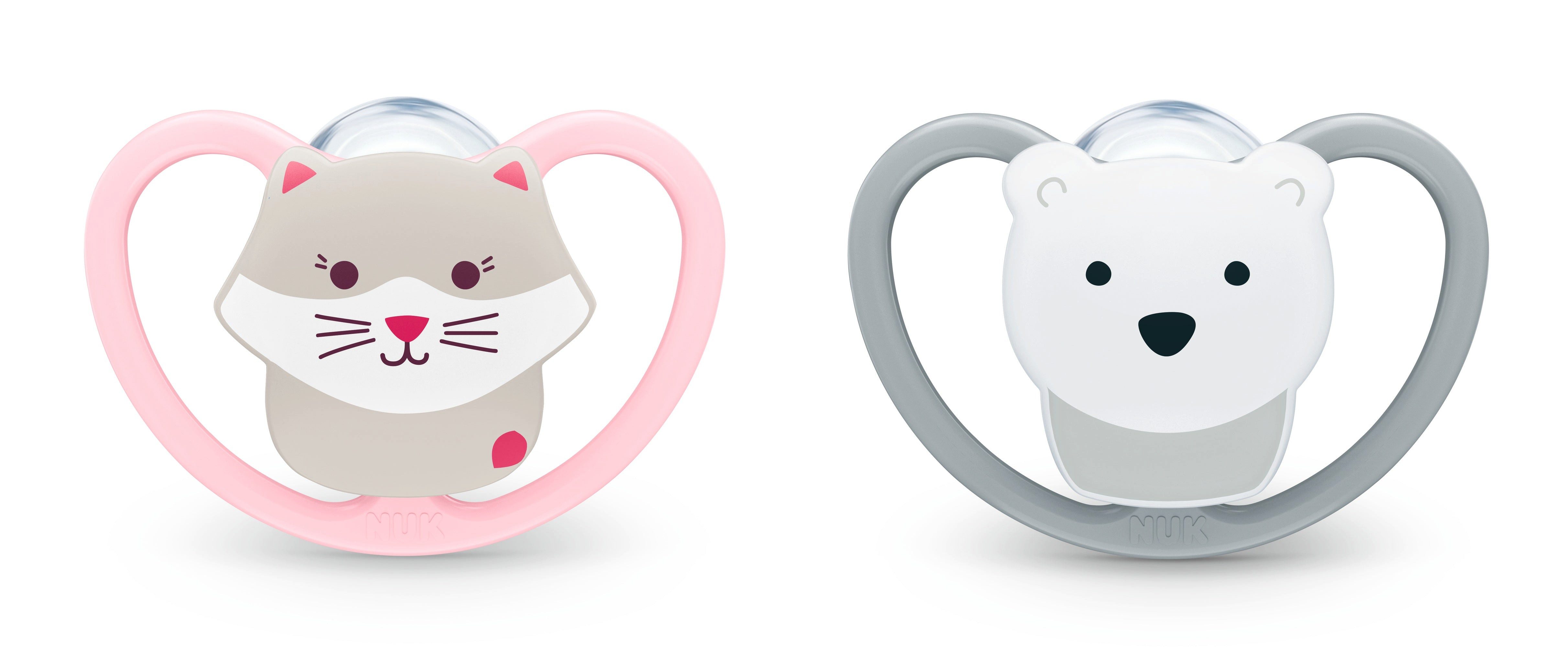 NUK Schnuller Perfect Match Air Silikon 2er Pack