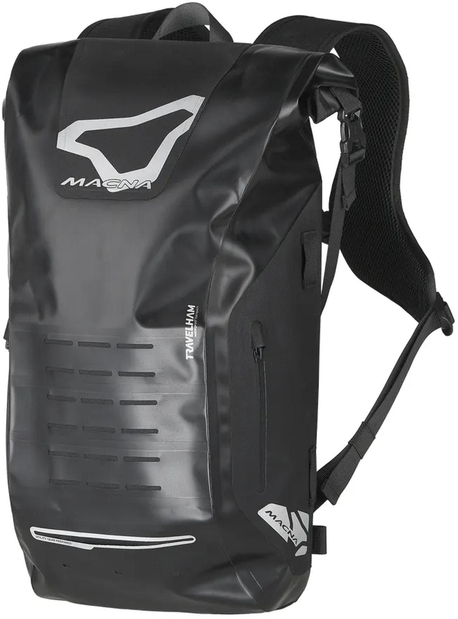 Macna Rucksack MUBP Travelham wasserdichter Motorrad Rucksack, reflektierende Elemente,wasserdicht