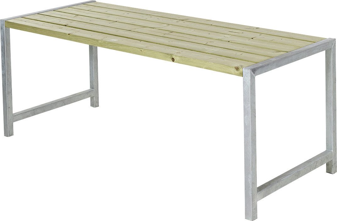 PLUS Gartentisch Plus Plankentisch 186x77x72cm Kiefer Fichte, Witterungsbeständig
