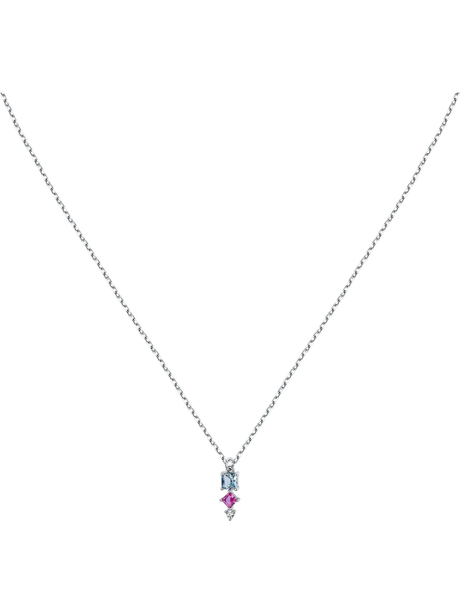 Silberkette CHRIST Damen-Kette 925er Silber, recycelt Zirkonia
