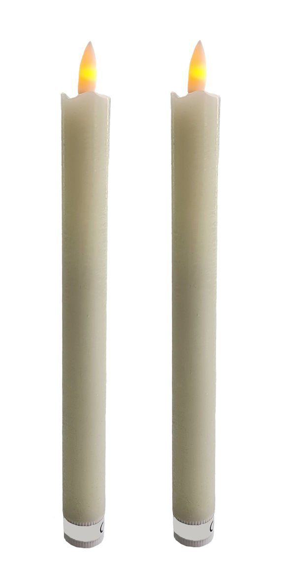Spetebo LED-Kerze LED Stabkerzen 25 cm günstig online kaufen