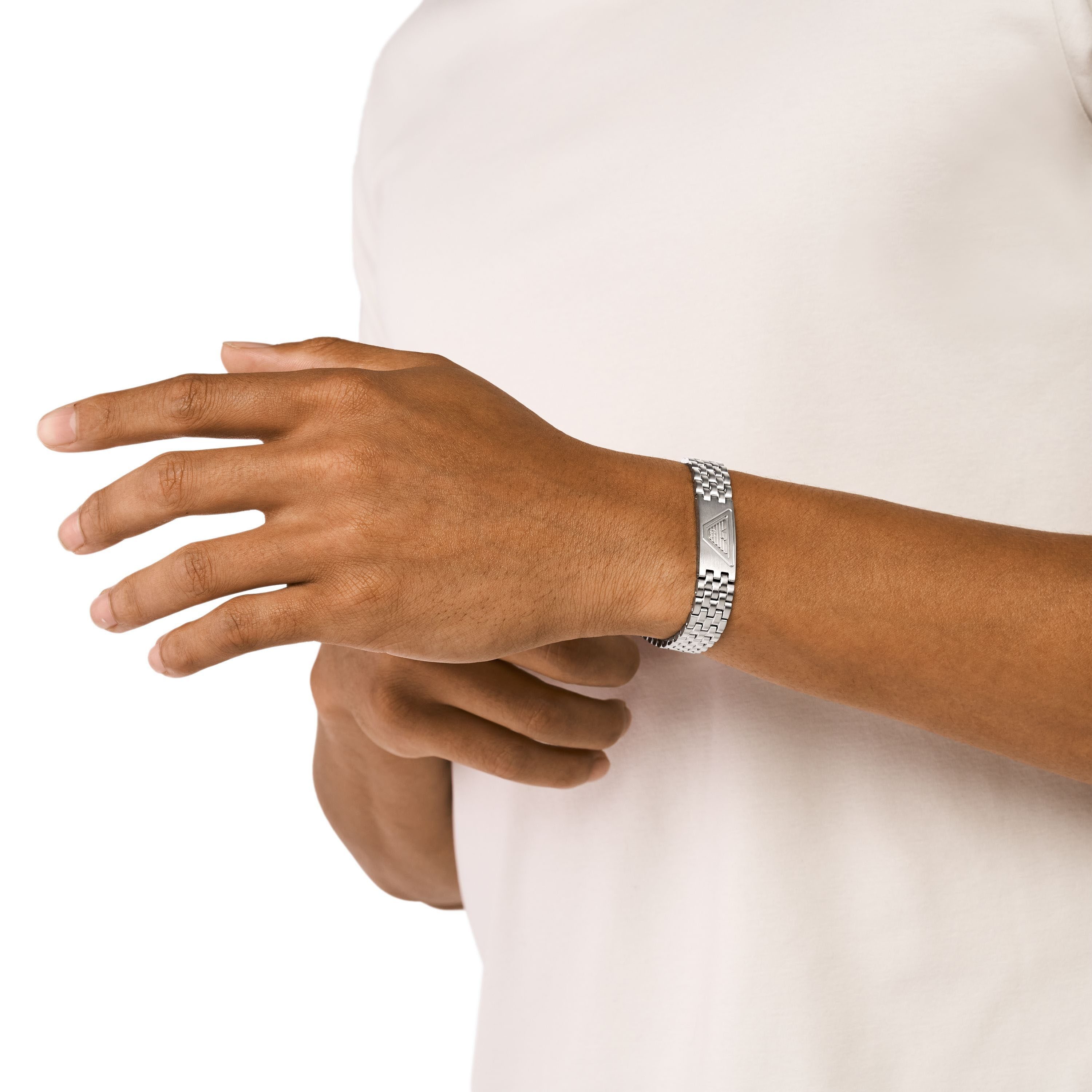 Emporio Armani Armband Schmuck Geschenk Edelstahl Armschmuck Armkette