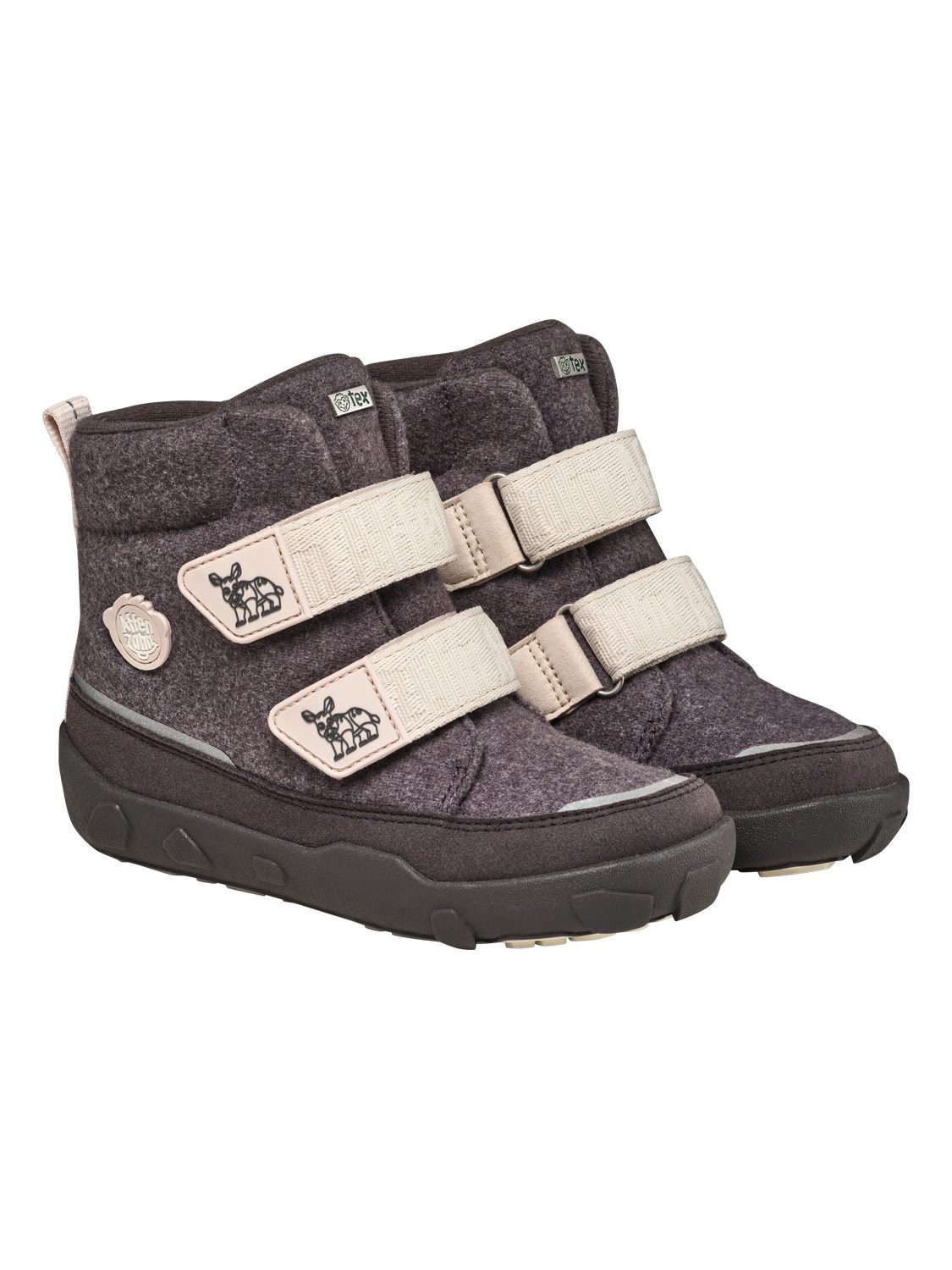 Affenzahn Wolle Comfy Winterstiefel wasserdicht und warm gefüttert