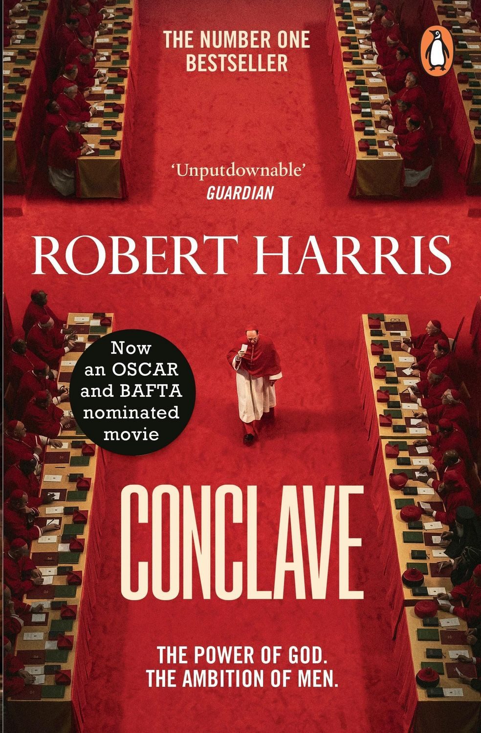 Conclave. Fim Tie-In Now a major motion picture starring Ralph Fiennes / Robert Harris