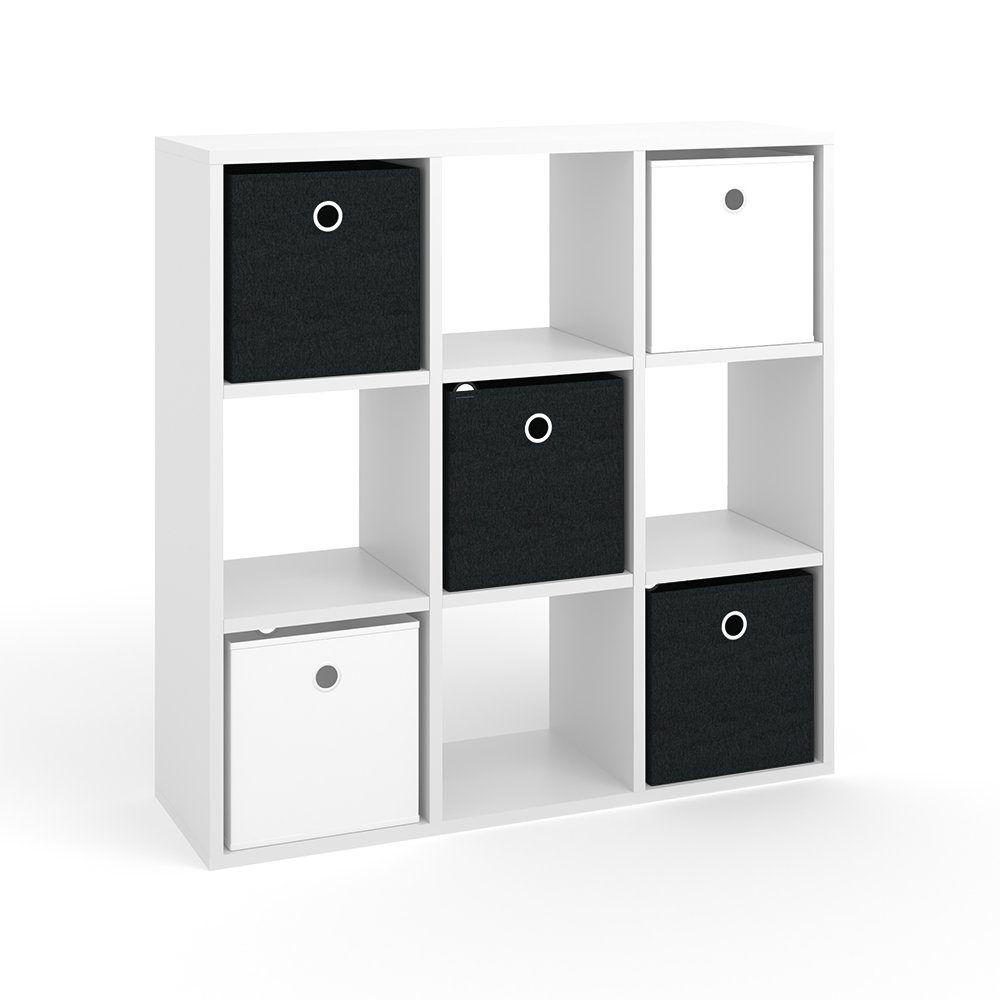 Vicco Raumteiler »HYLDA 9 Fächer Weiß Standregal Regal Bücherregal  Büroregal« online kaufen | OTTO