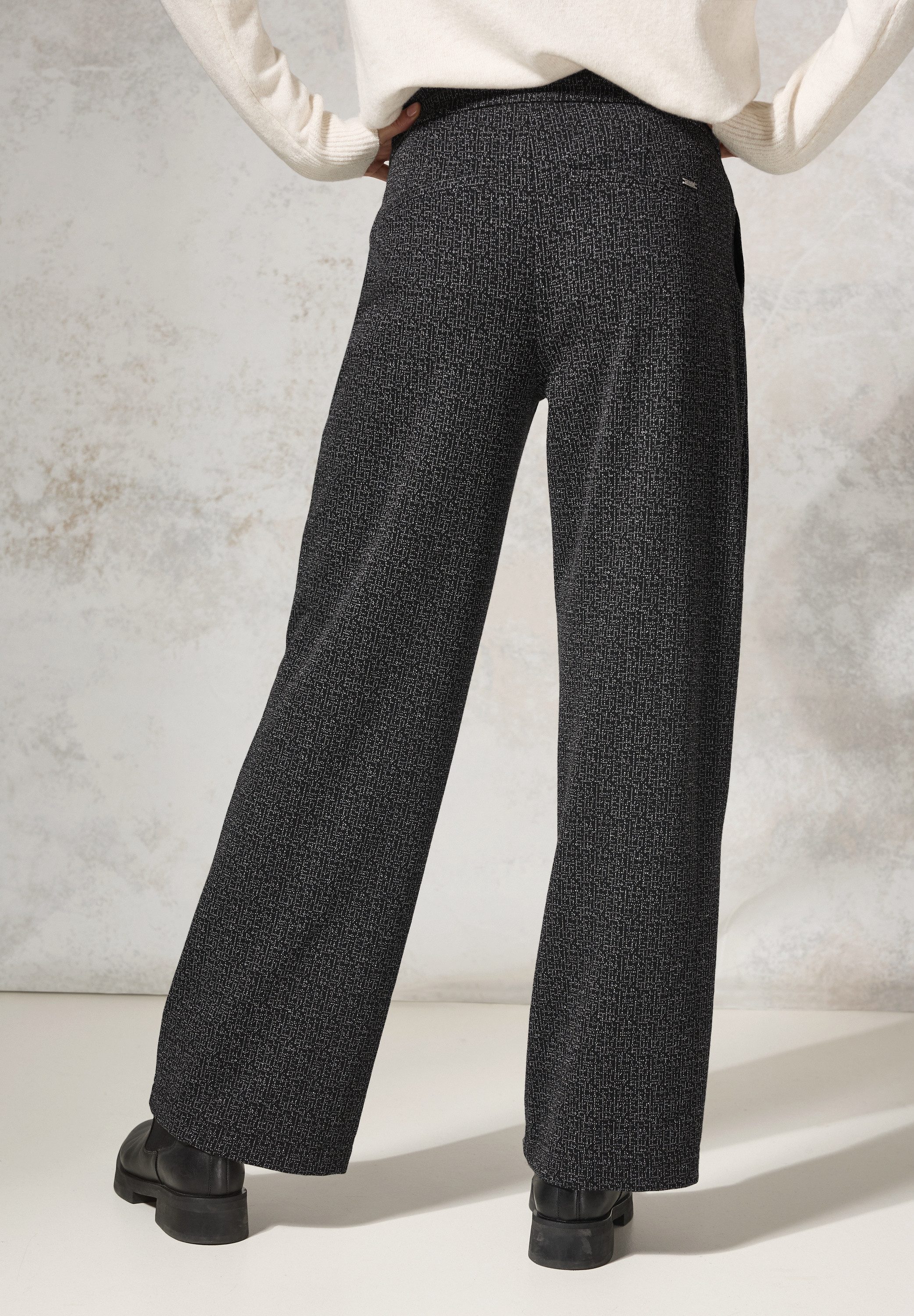 Cecil Stoffhose High Waist günstig online kaufen