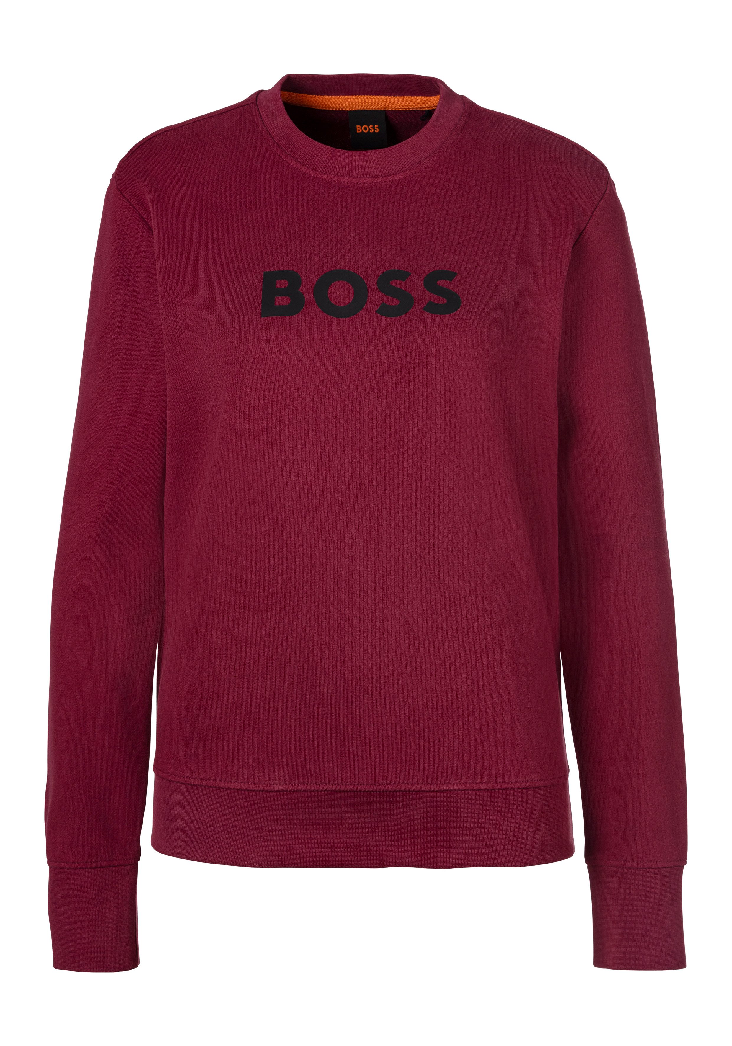 BOSS ORANGE Sweatshirt C_Elaboss_6 Premium Damenmode mit Rundhalsausschnitt
