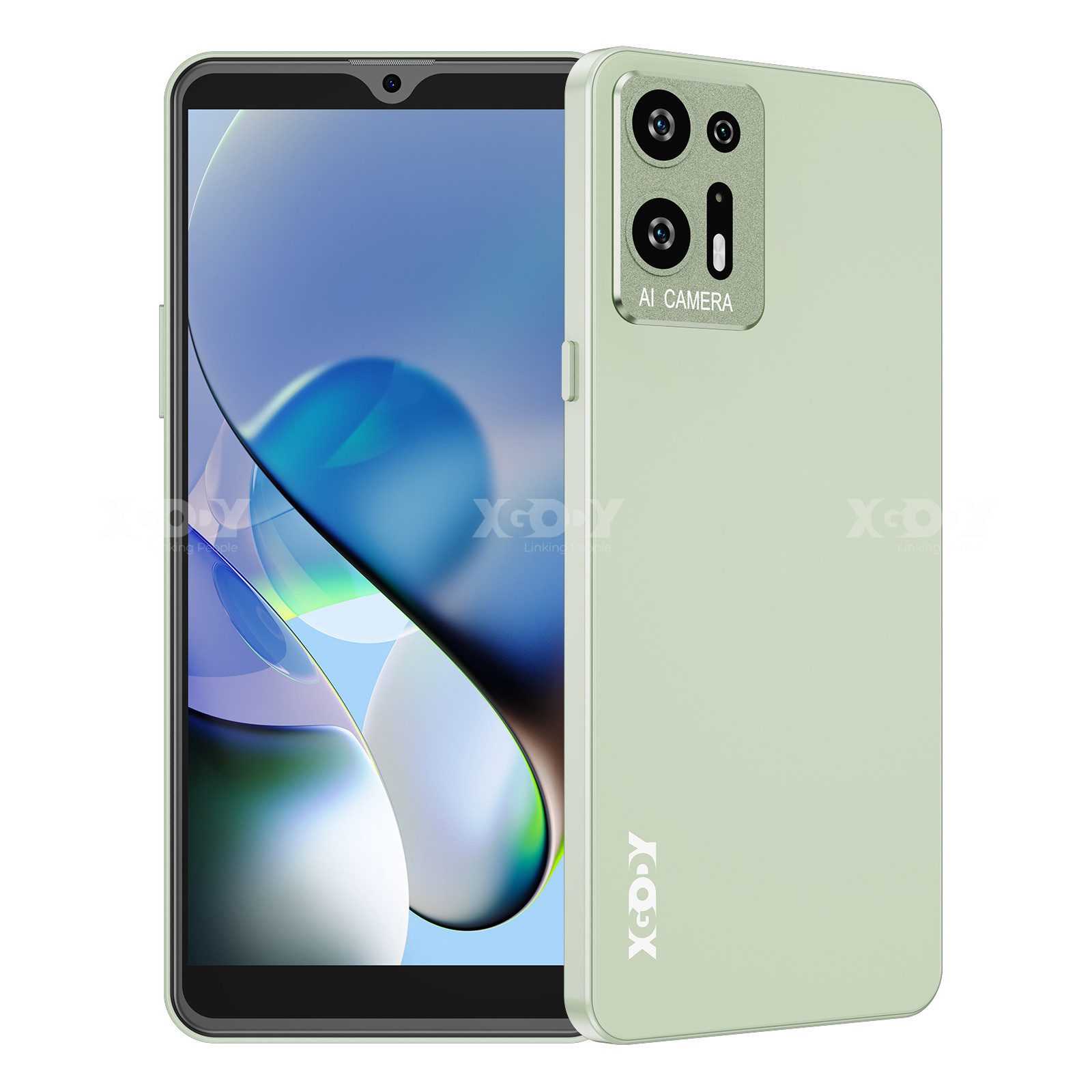 XGODY S22 4G Android9.0 Quad Core Dual SIM(LTE+WCDMA+GSM) Smartphone (15,00 cm/6 Zoll, 16 GB Speicherplatz, 5 MP Kamera, Bewegungs- und Gestensteuerung, Bluetooth aktiviert)