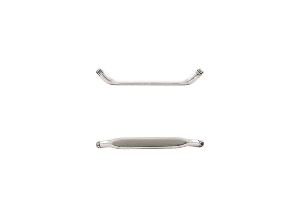 PIERCINGLINE Brustwarzenpiercing Titan Surface Barbell FLACH günstig online kaufen