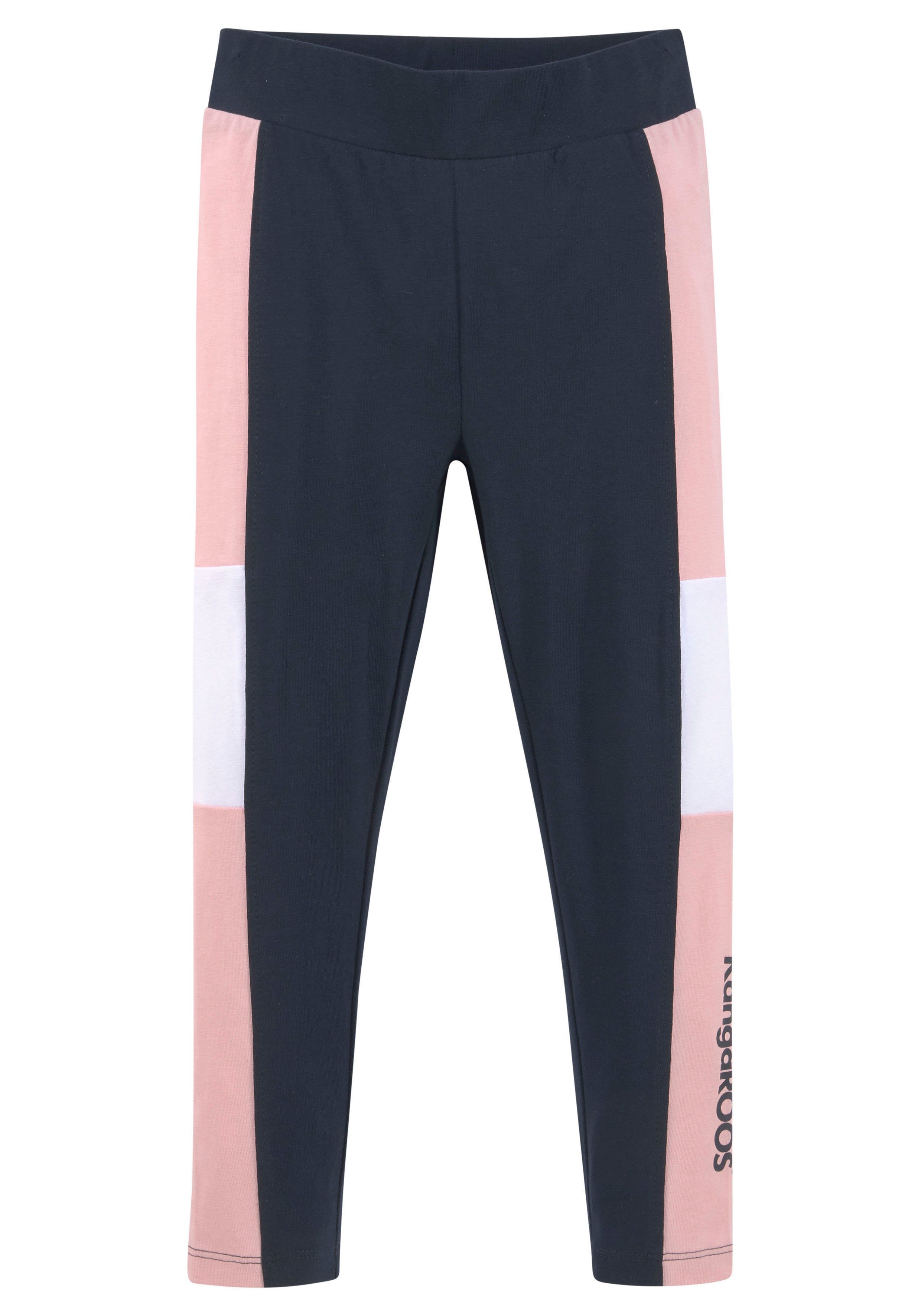 Leggings Colorblocking Leggings für kleine Mädchen