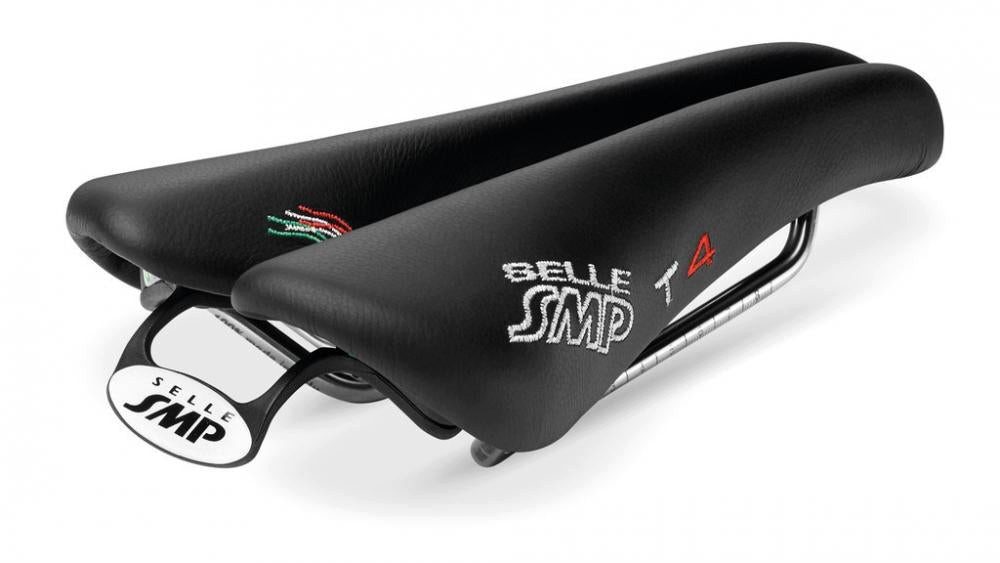 Selle SMP Fahrradsattel Selle SMP Sattel Triathlon T4 schwarz Uni 246x135mm