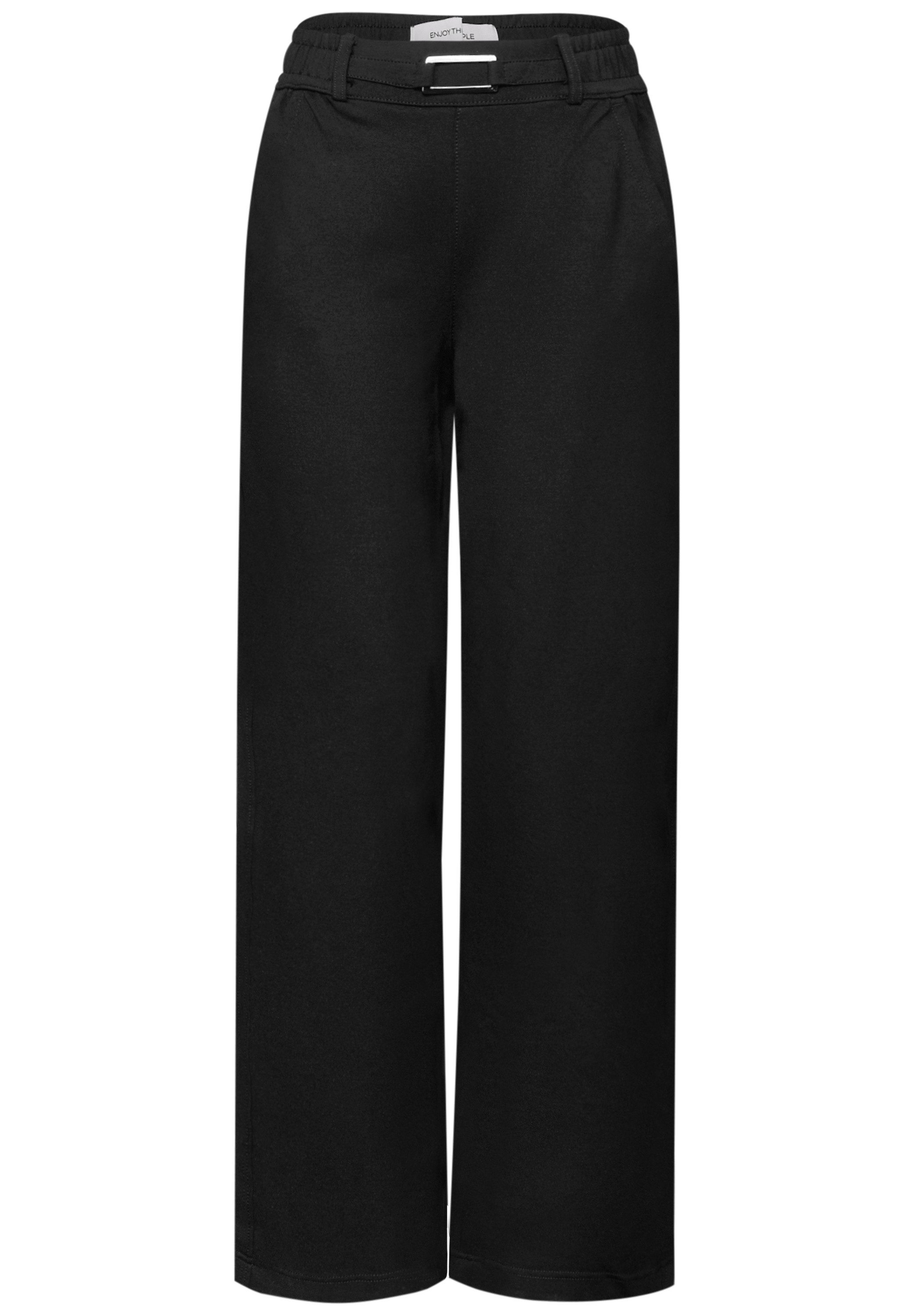STREET ONE Stoffhose mit Gallonstreifen