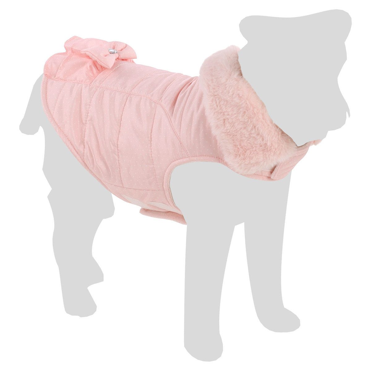 Flamingo Hundemantel Mantel Guzzi rosa