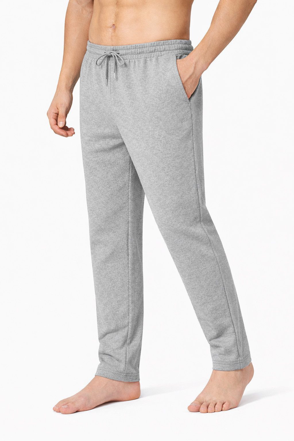 S&S Jogginghose Herren Sweathose Sporthose Freizeithose Hosen (Packung, 1-tlg., jogginghose herren) Gerades Bein / Rippbündchen, mit Reißverschluss
