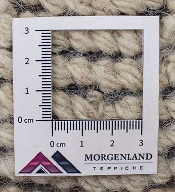 Wollteppich Nepal Teppich handgeknüpft beige, morgenland, rechteckig, Höhe: 18 mm, handgeknüpft