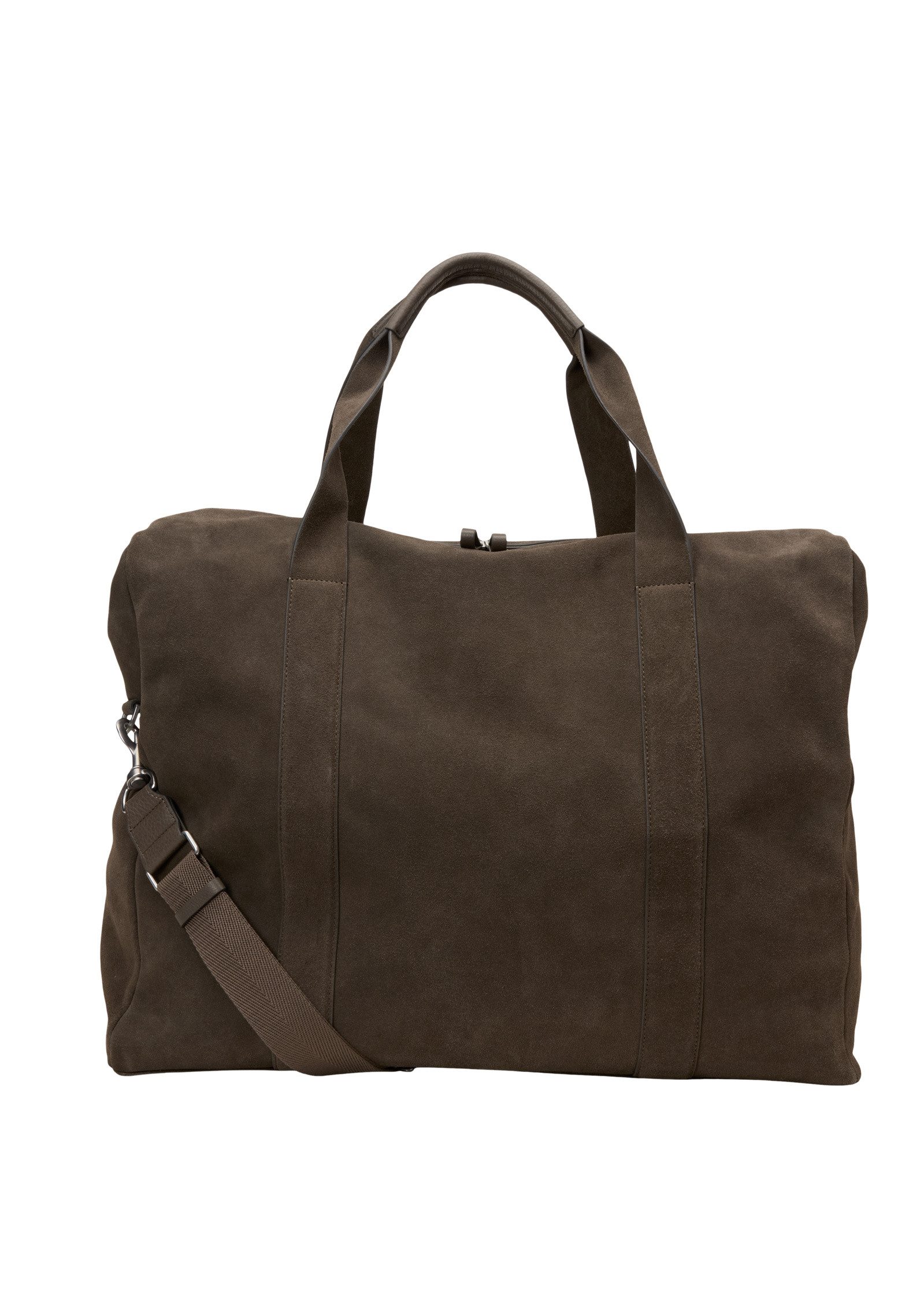 Marc O'Polo Weekender aus softem Veloursleder
