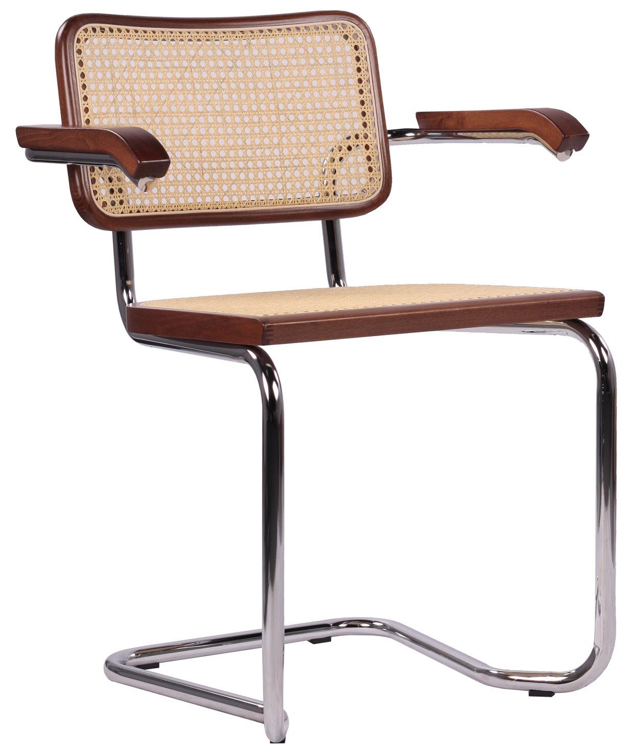 pemora Freischwinger Schwingstuhl Armlehnstuhl 2-er Set JENA AL Wiener Gefl günstig online kaufen