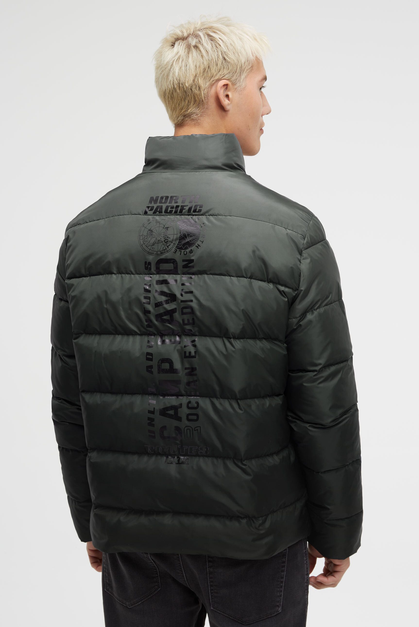 CAMP DAVID Winterjacke mit Windbreaker-Bündchen