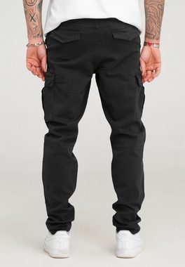 behype Cargohose BHMATOLA Herren Chino Jeans Hose Stoffhose