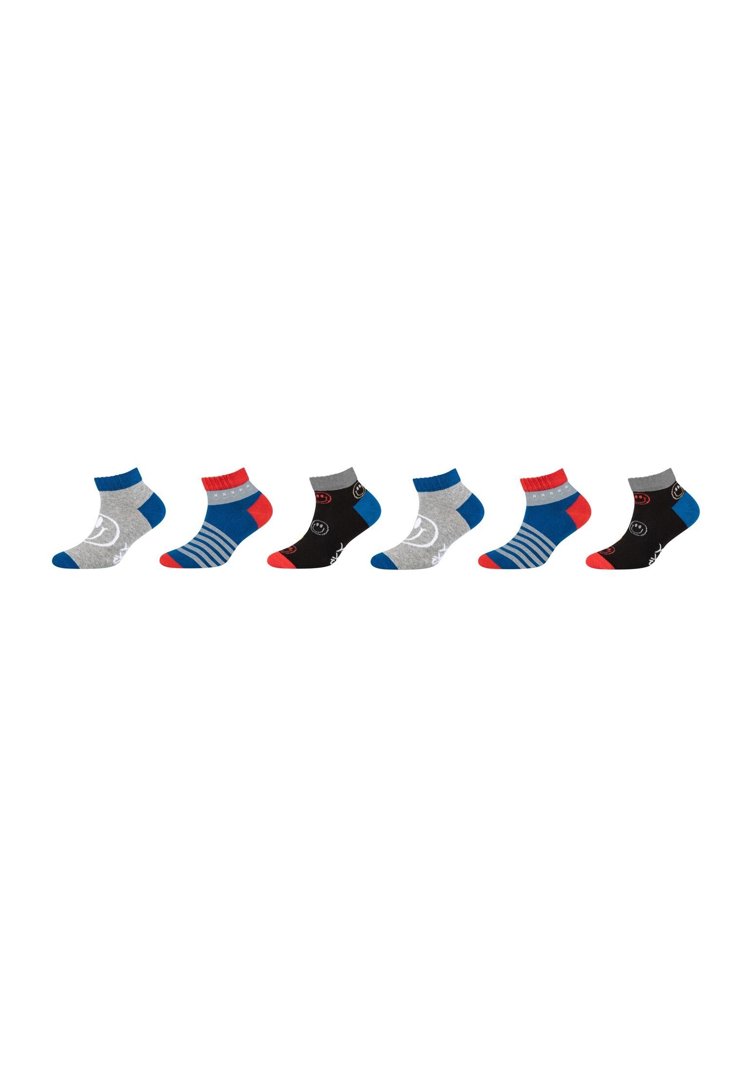 Skechers Sneakersocken Sneakersocken 6er Pack, Robust und langlebig:  verstärkter Fersen- und Zehenbereich