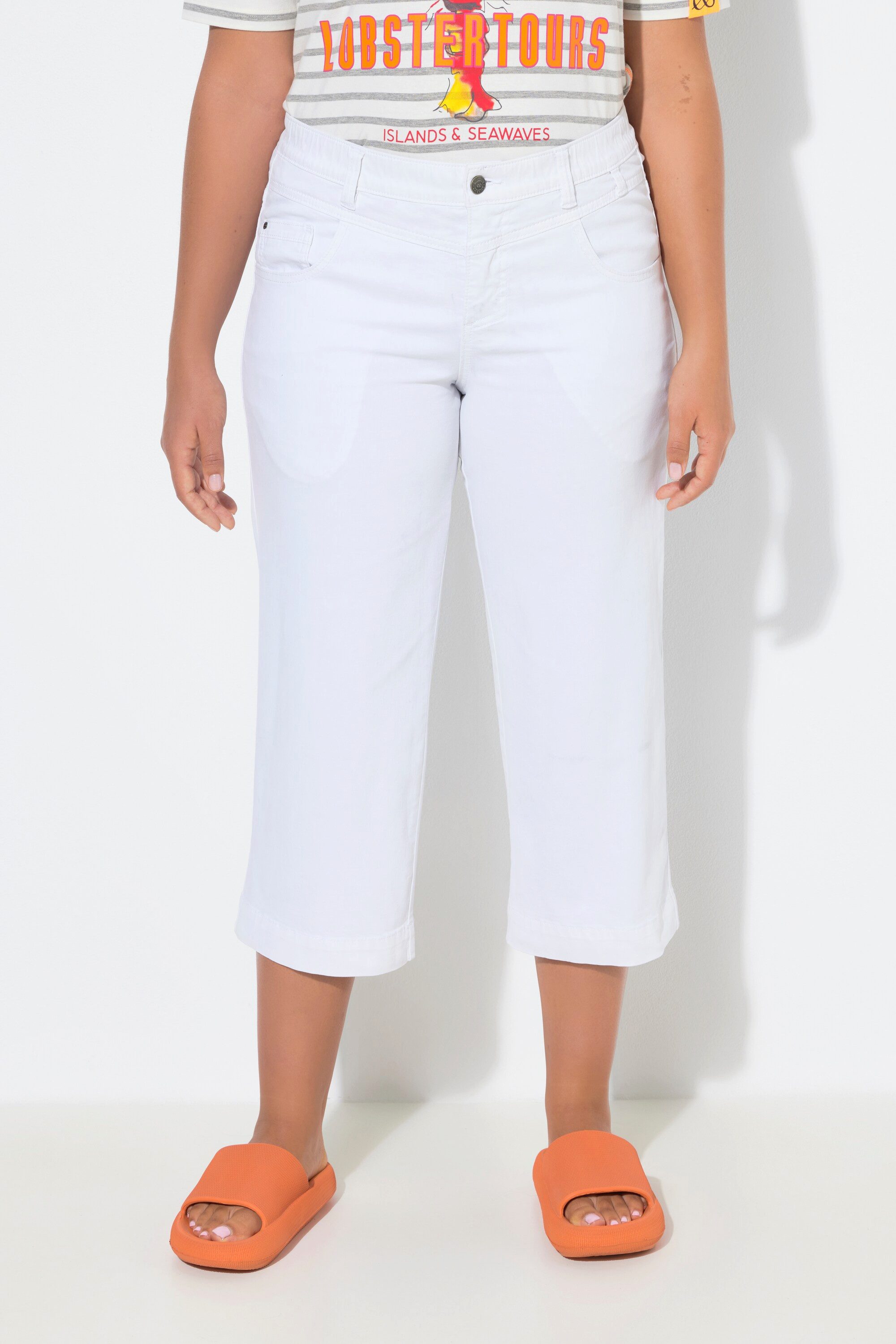 Laurasøn 5-Pocket-Jeans Denim Culotte wide leg 5-Pocket