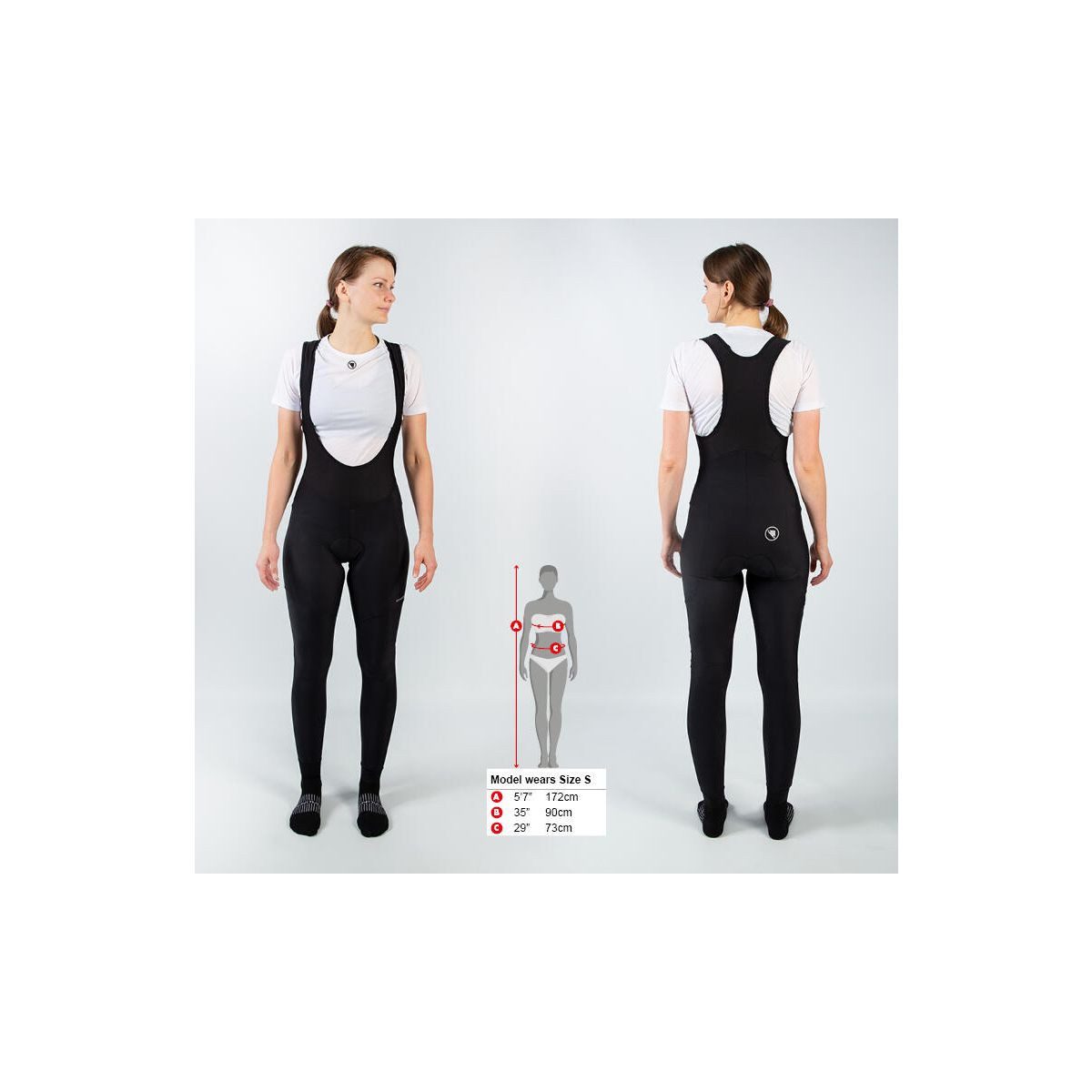 Endura Fahrradhose Damen Xtract Bibtights Perfekte Bibtights für Radfahrerinnen, die auch bei Kälte Komfort