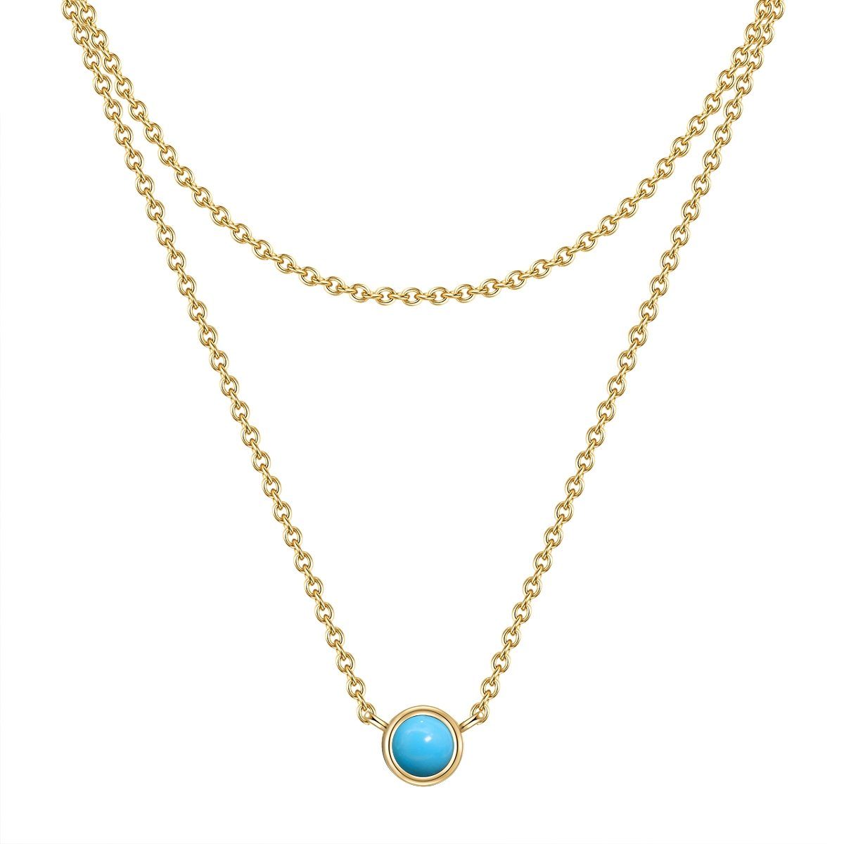 Silberkette gelbgold