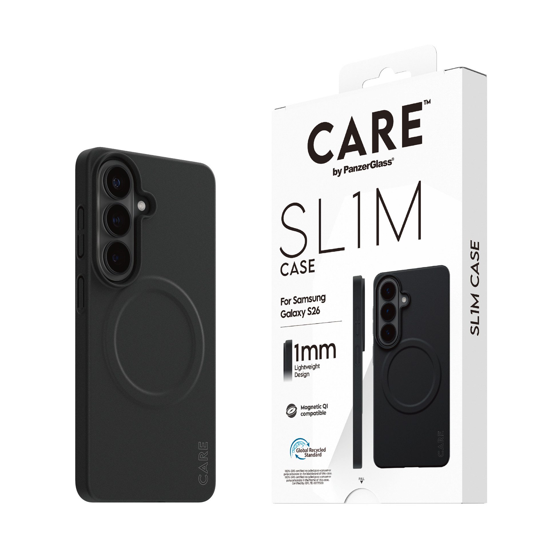 CARE by PanzerGlass Handyhülle SL1M Case für Samsung Galaxy S26, Backcover, Schutzhülle, Handyschutzhülle, Case, Schutzcase, stoßfest