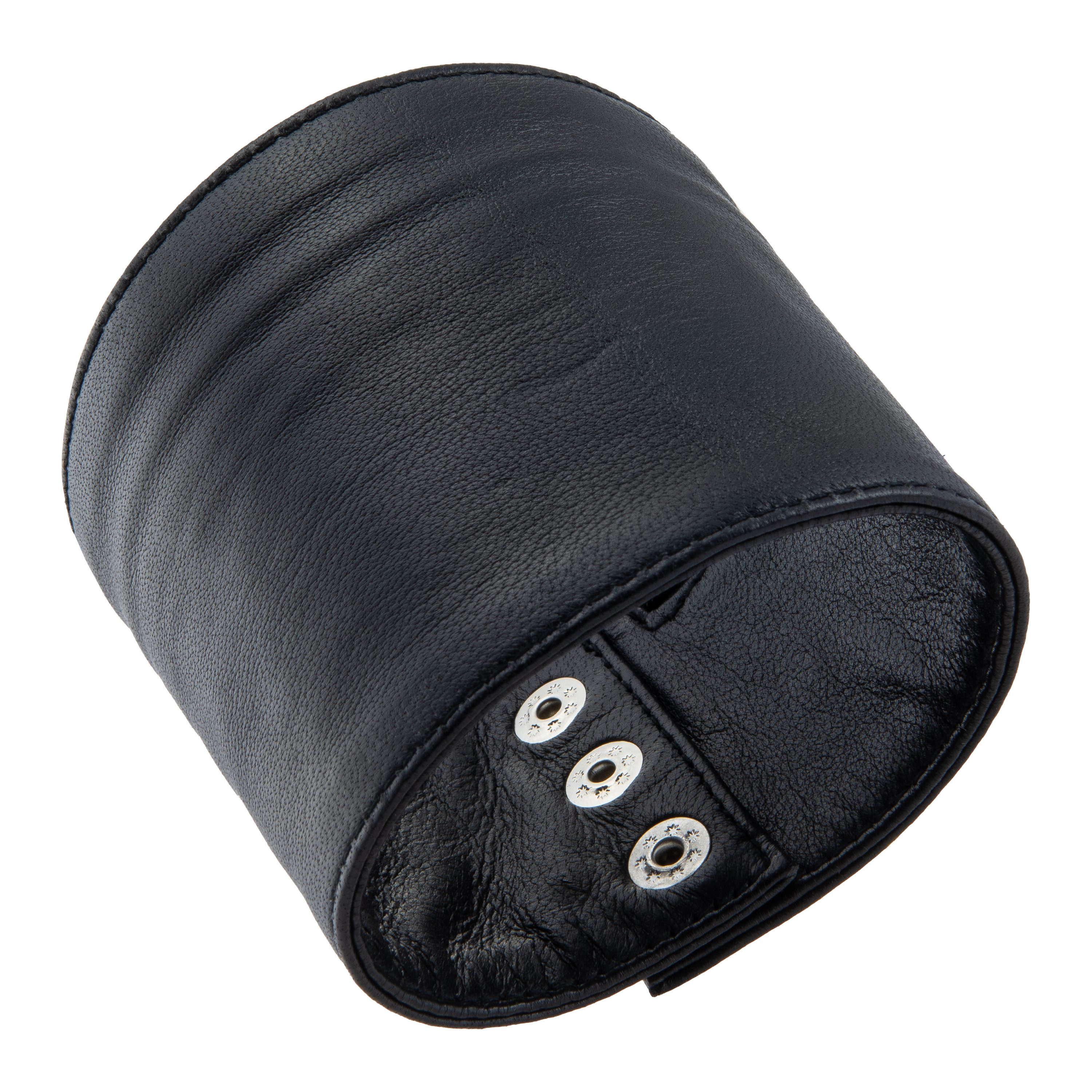 The Black Rose Lederarmband Wrist bracelet / Handgelenk Brieftasche aus Nap günstig online kaufen