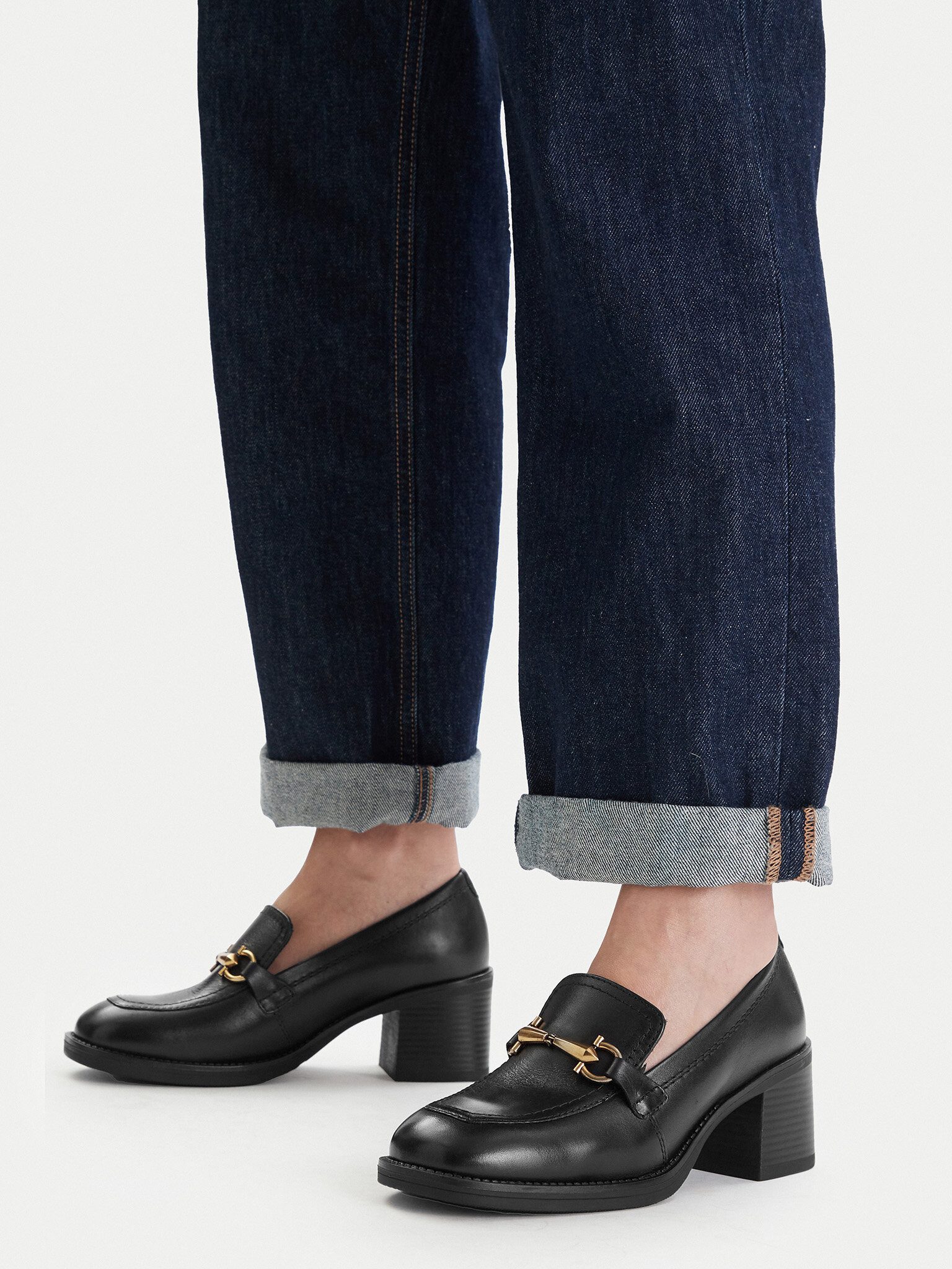 LASOCKI Lasocki Damen-Loafers Schwarz Lasocki-CEO-RST-17323-01 Schwarz Mokassin