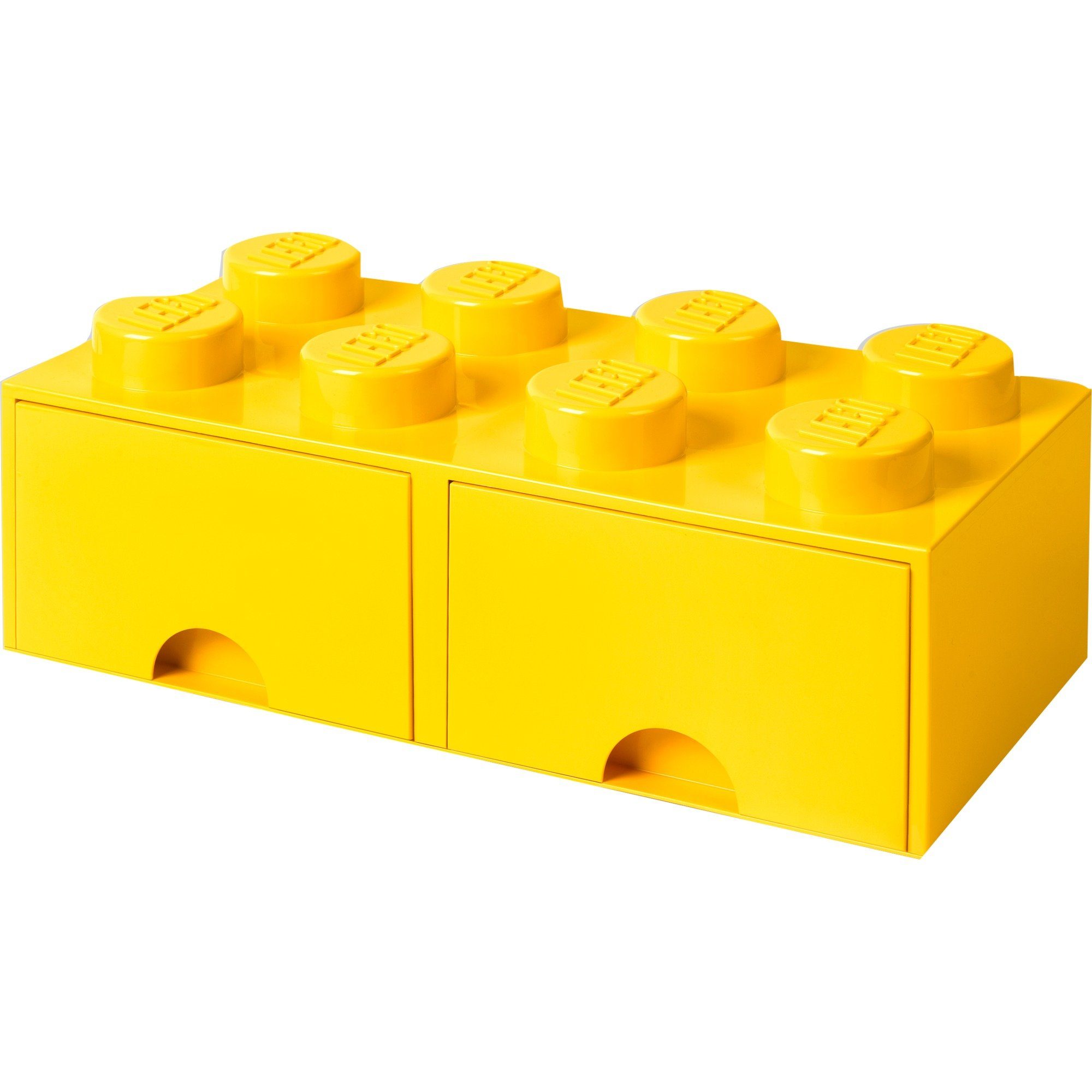 Room Copenhagen Spielzeugtruhe Room Copenhagen LEGO Brick Drawer 8 gelb
