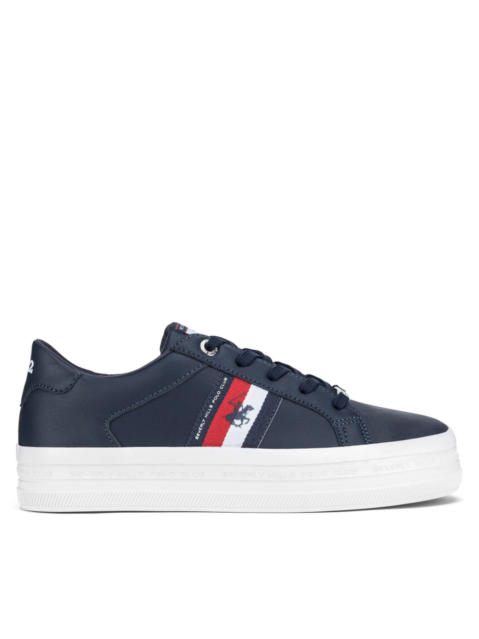 Beverly Hills Polo Club Sneakers Damen V12-721 Dunkelblau Sneaker