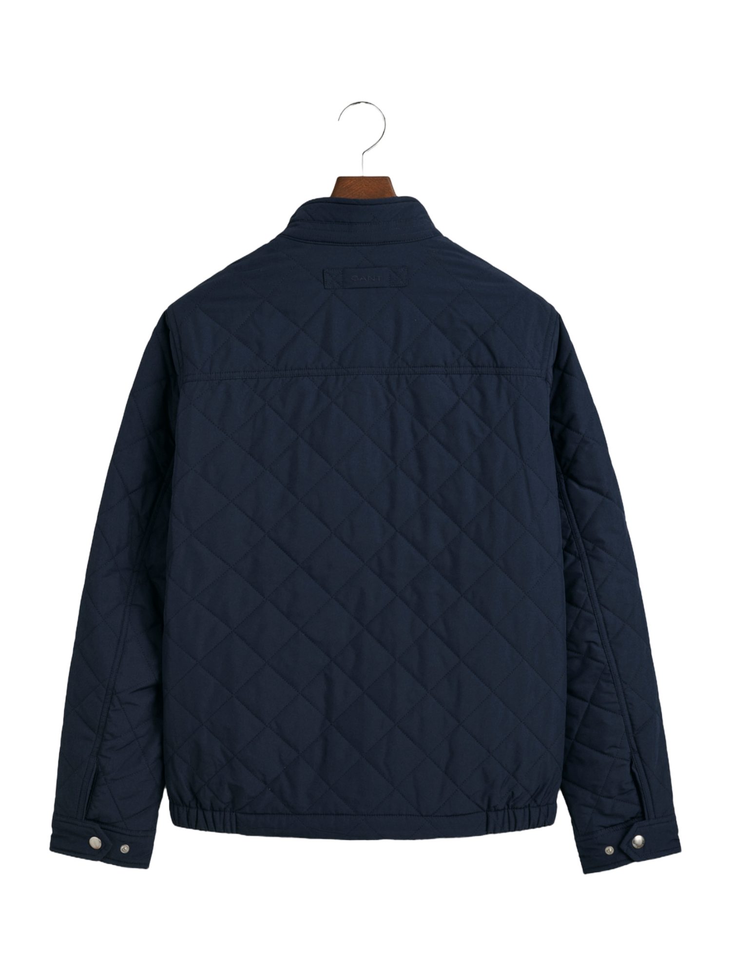 Gant Outdoorjacke blau,Casual,Polyester,Unifarben,Stehkragen,Lang,Regular Fit