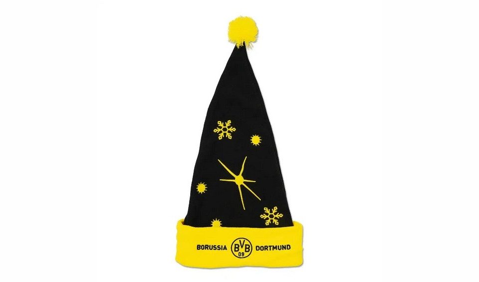 BVB Glas BVB Weihnachtsmannmütze