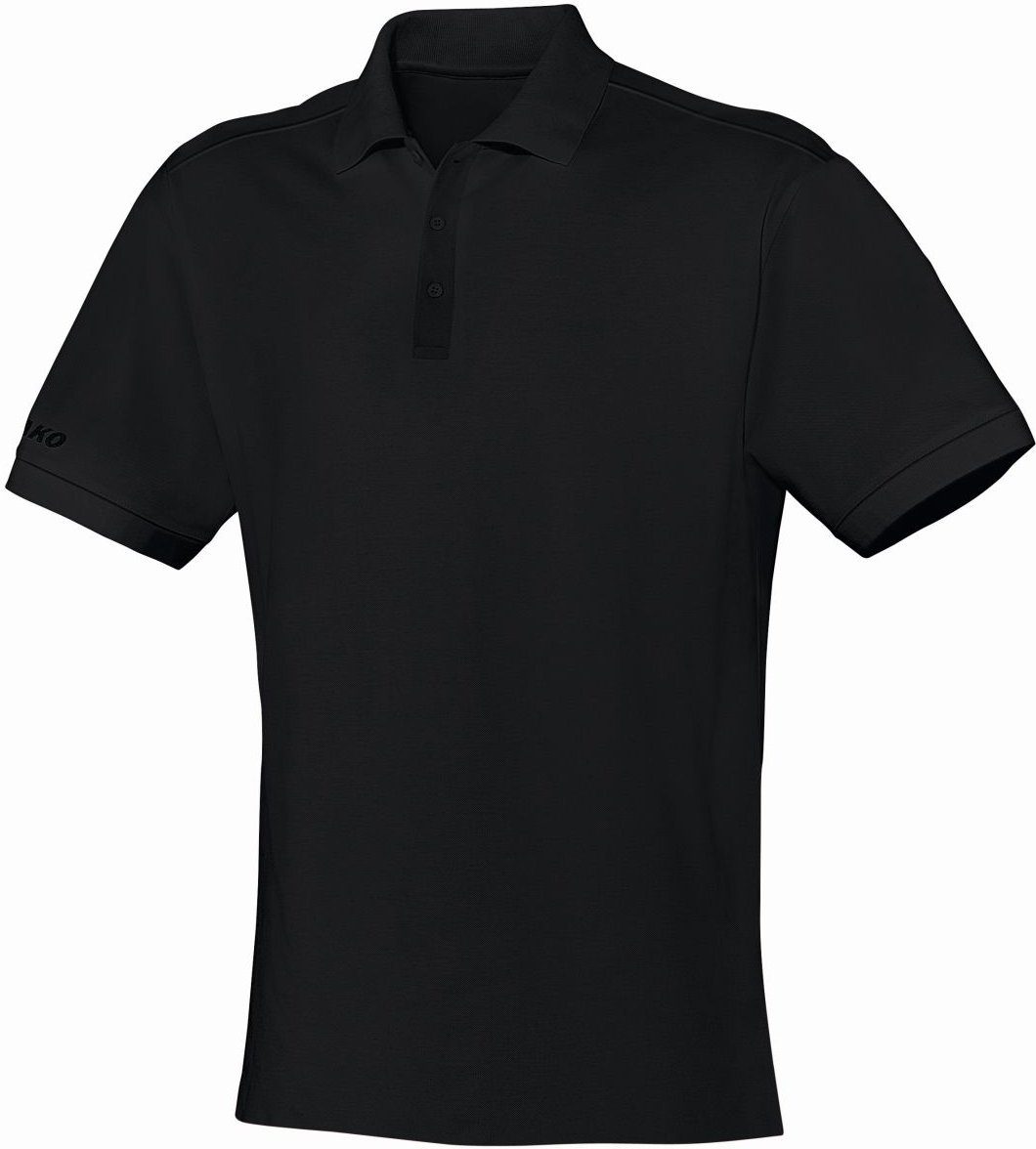 Jako Poloshirt Polo Classic m. Brusttasche schwarz/grau/weiss | Poloshirts
