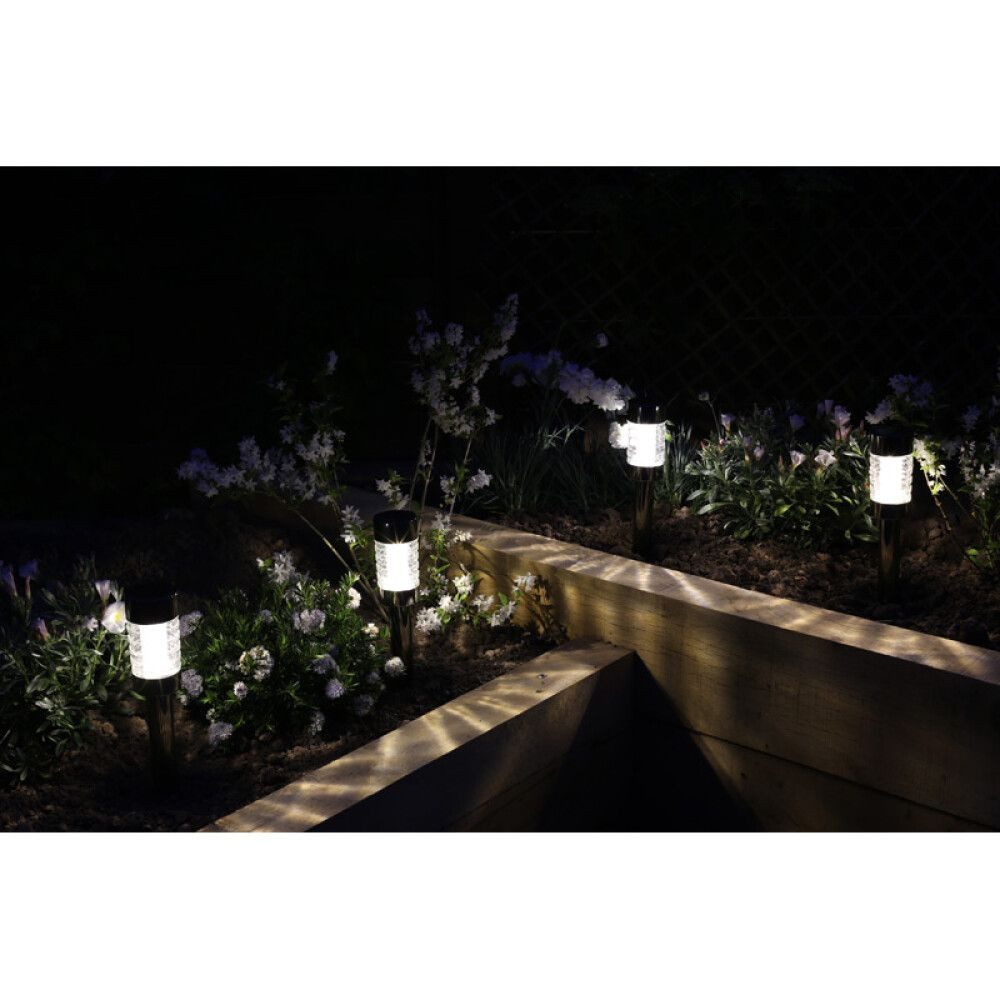 Luxform LED Gartenleuchte Solar Wegeleuchte Gartenleuchte Rennes LED Weg Be günstig online kaufen