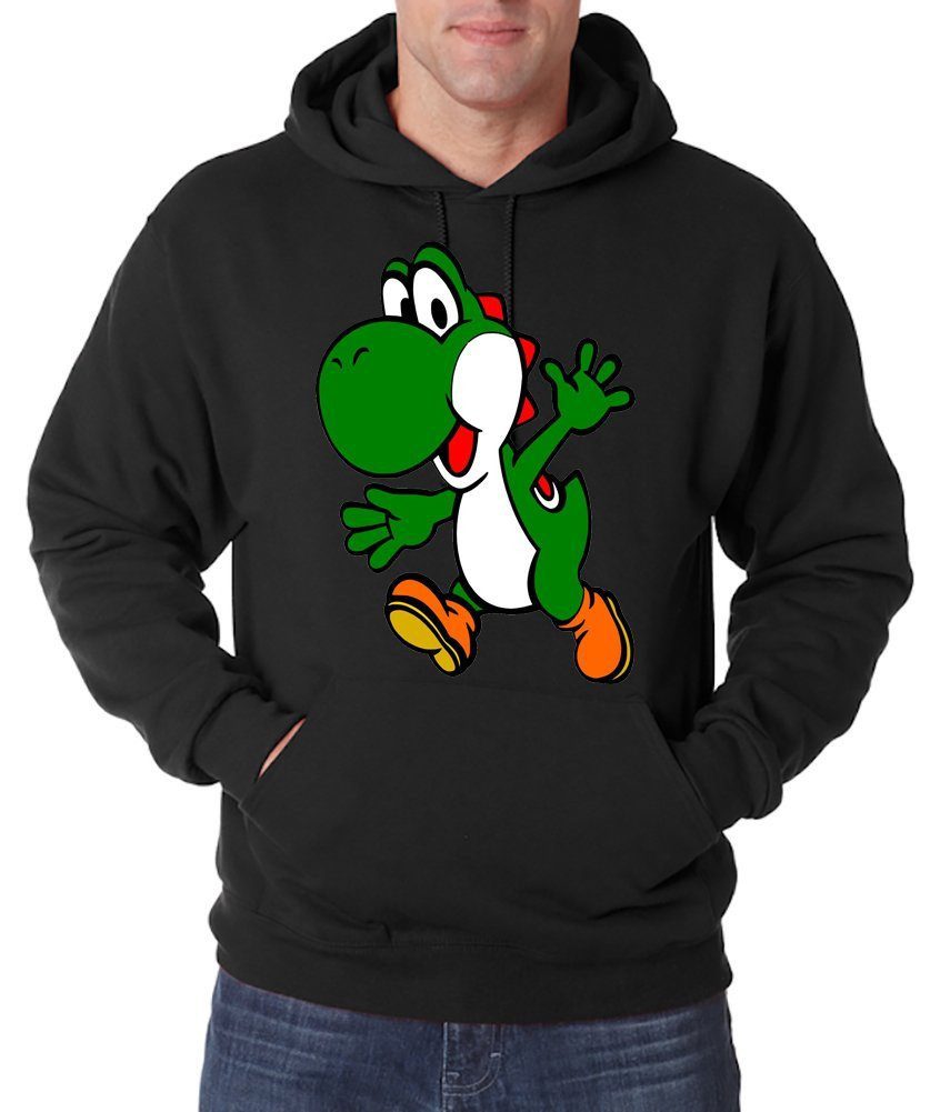 Youth Designz Hoodie Yoshi Herren Hoodie Pullover mit Retro Gaming Print