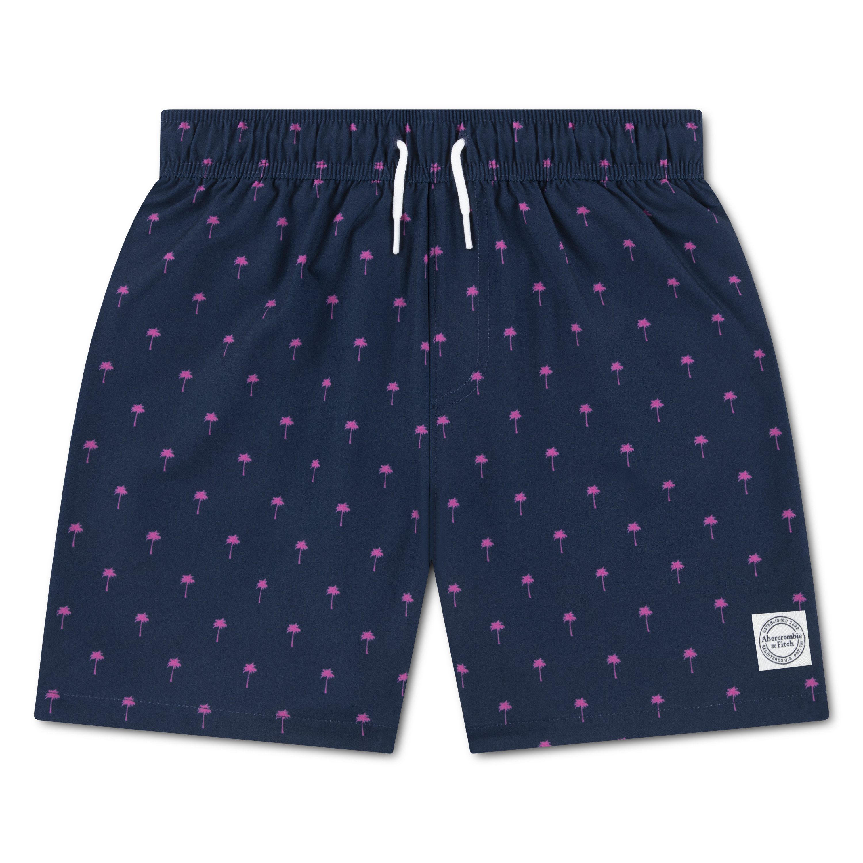 Abercrombie Kids Badeshorts AFB CORE POLY TRUNK mit Allover-Print, für Boys