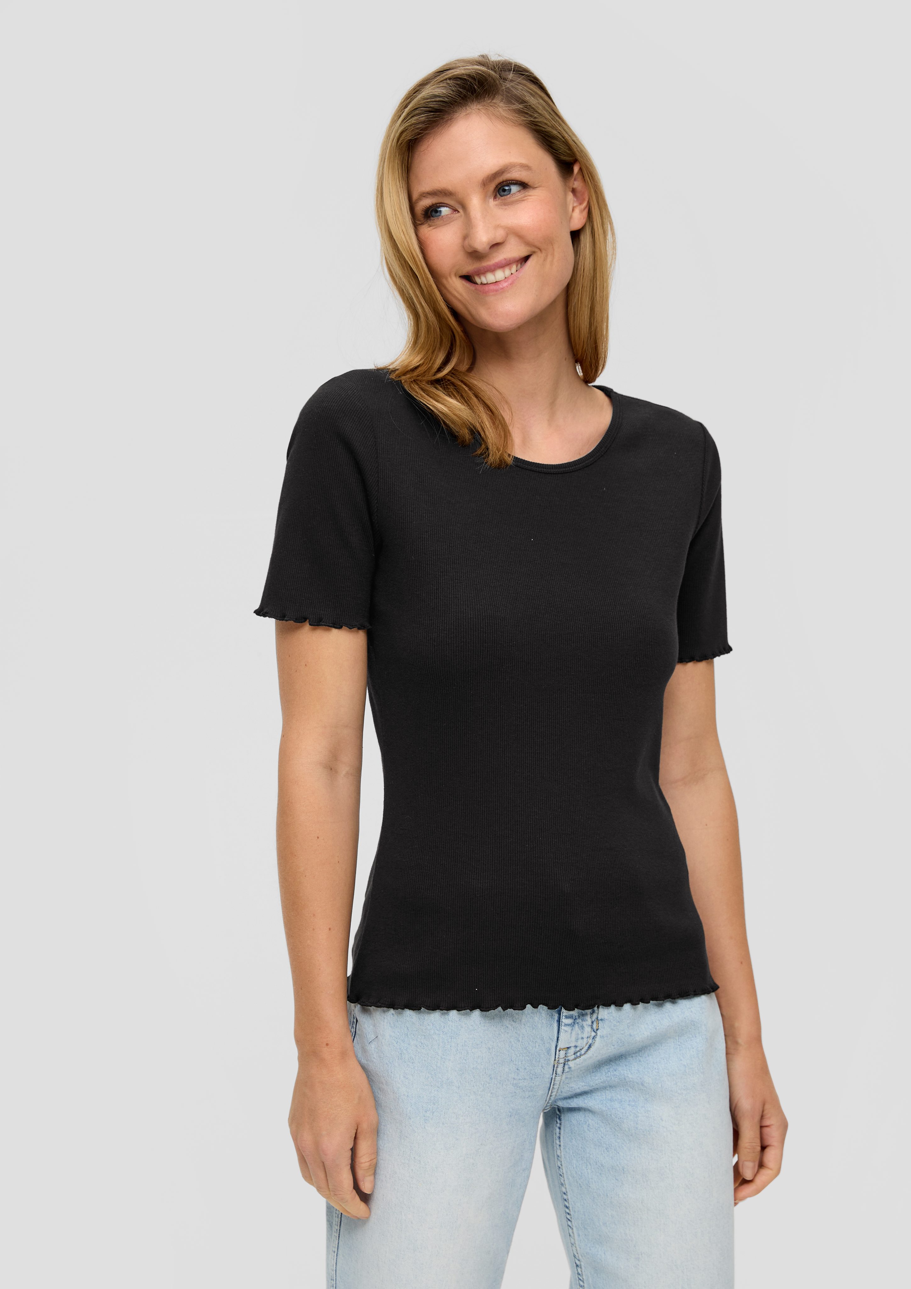 s.Oliver Kurzarmshirt Elastisches T-Shirt im Slim günstig online kaufen