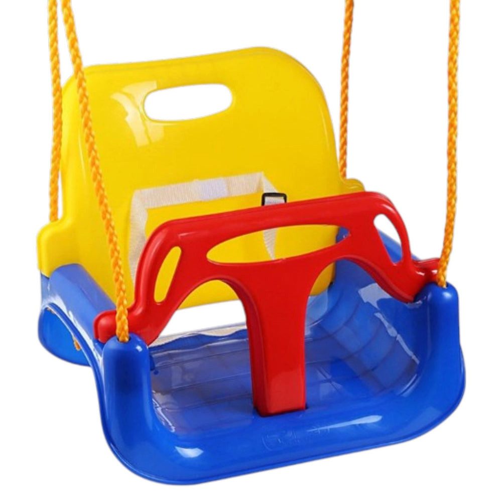 VERK GROUP Babyschaukel 3-in-1 Kinderschaukel – Babyschaukel mit Rückenlehne & Sicherheitsbüge