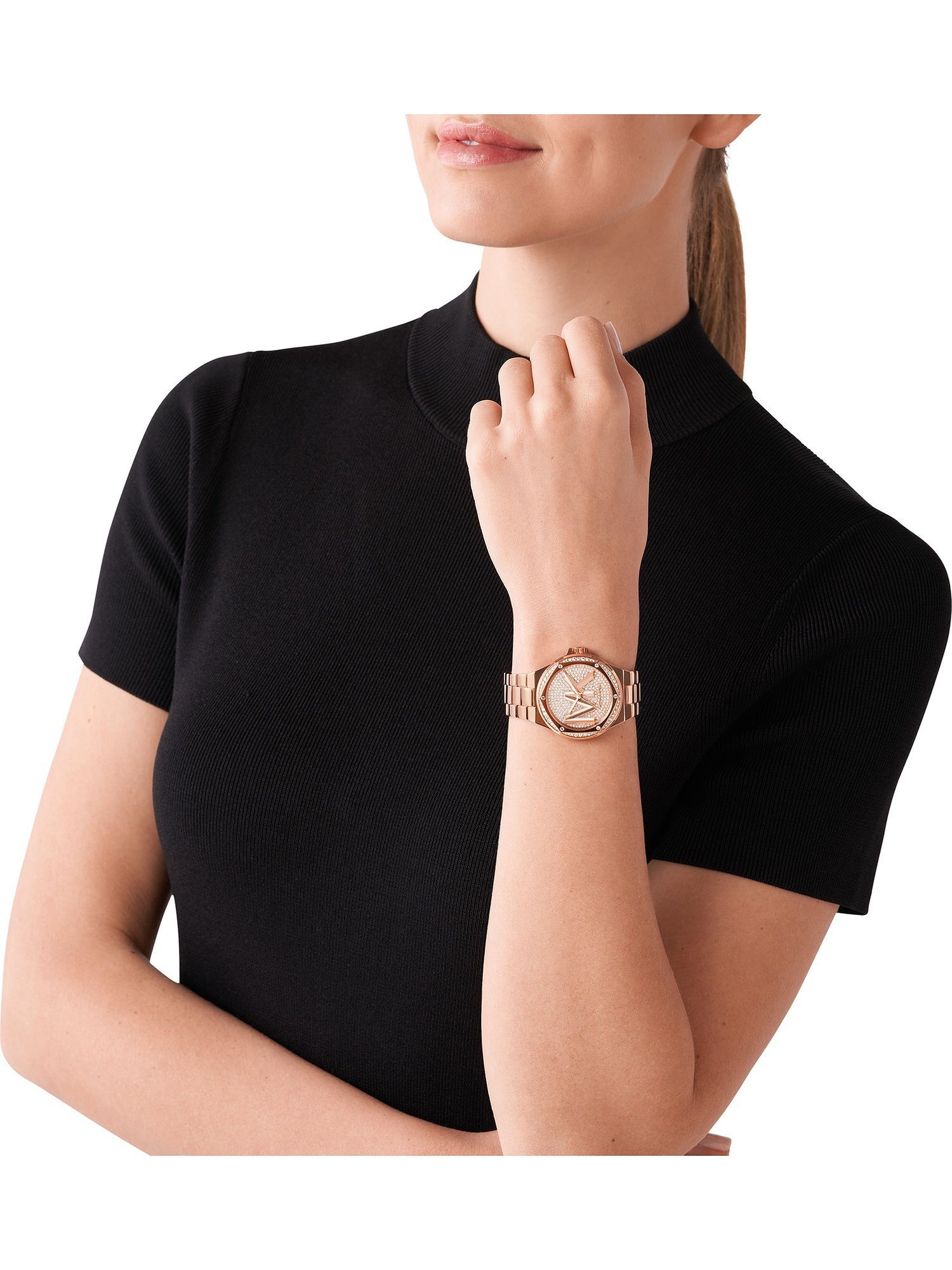 MICHAEL KORS Quarzuhr Michael Kors Damen-Uhren Analog Quarz