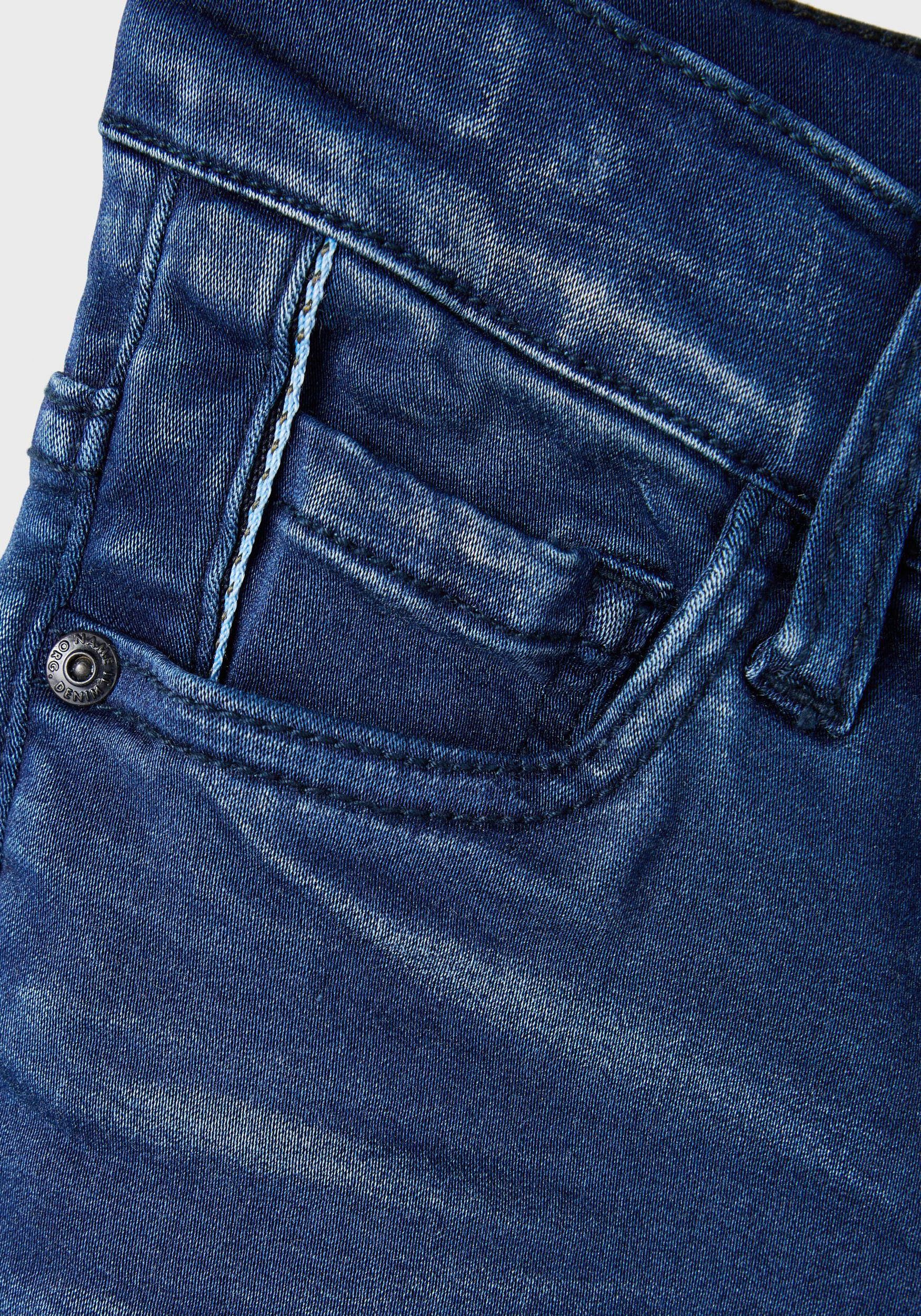 NKMTHEO blue dark Stretch-Jeans DNMCLAS Name PANT It