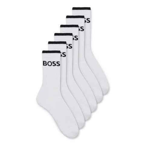 BOSS Businesssocken 6P QS Stripe CC (Packung, 6er)