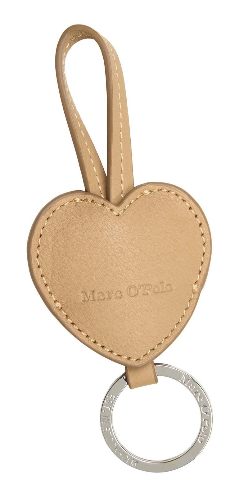 Marc O'Polo Schlüsselanhänger Fiene Key Ring, aus echtem Rindsleder