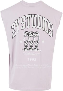 2Y Studios Tanktop 2Y Studios Herren 2Y Globus Oversize Sleeveless Shirt (1-tlg)