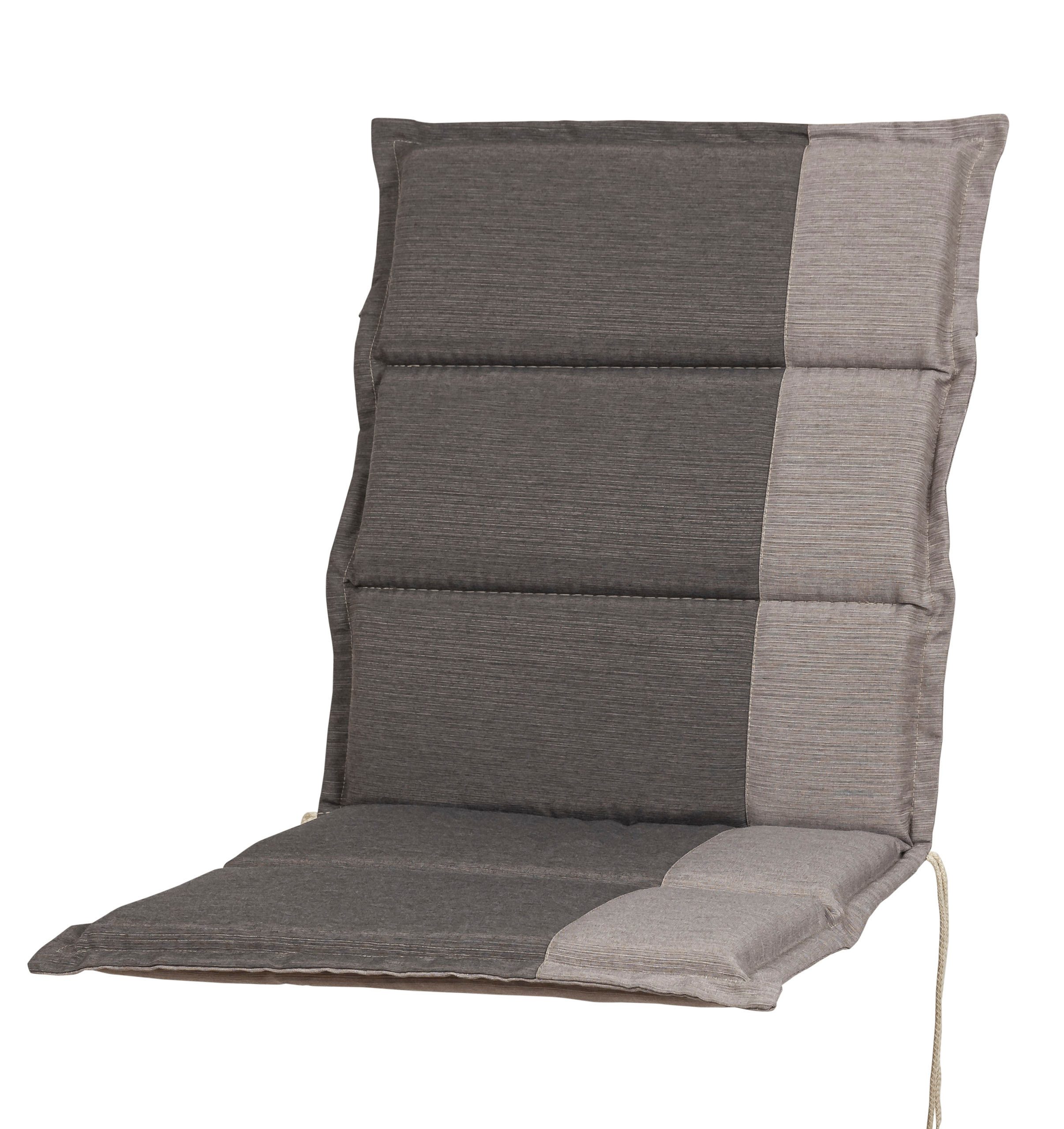 Sun Garden Sesselauflage Niederlehner Capri 90824-610 taupe 103x50x4 cm Sun Garden