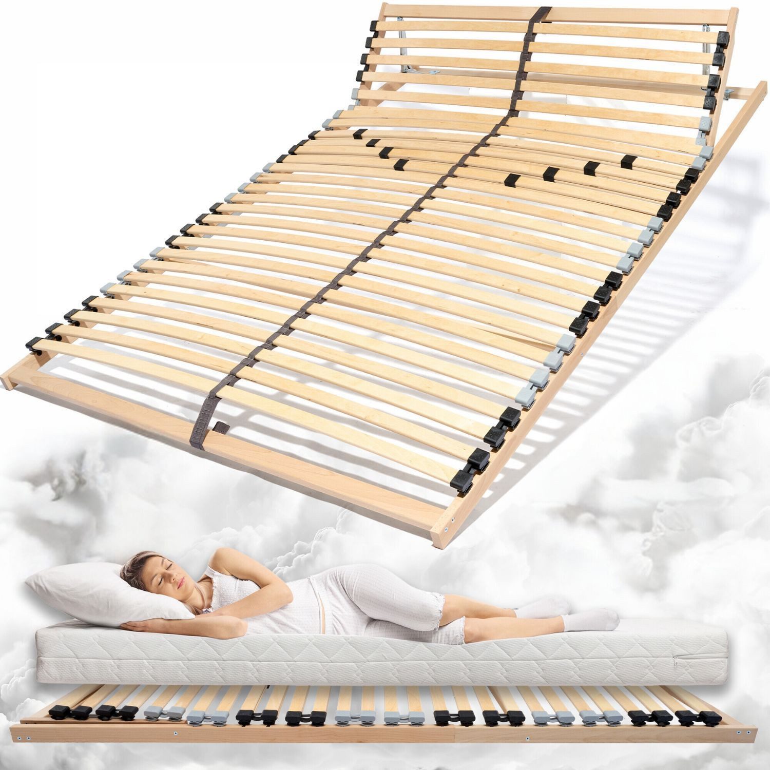 Lattenrost ERGO K, Coemo, Kopfteil manuell verstellbar, Fußteil nicht verst günstig online kaufen