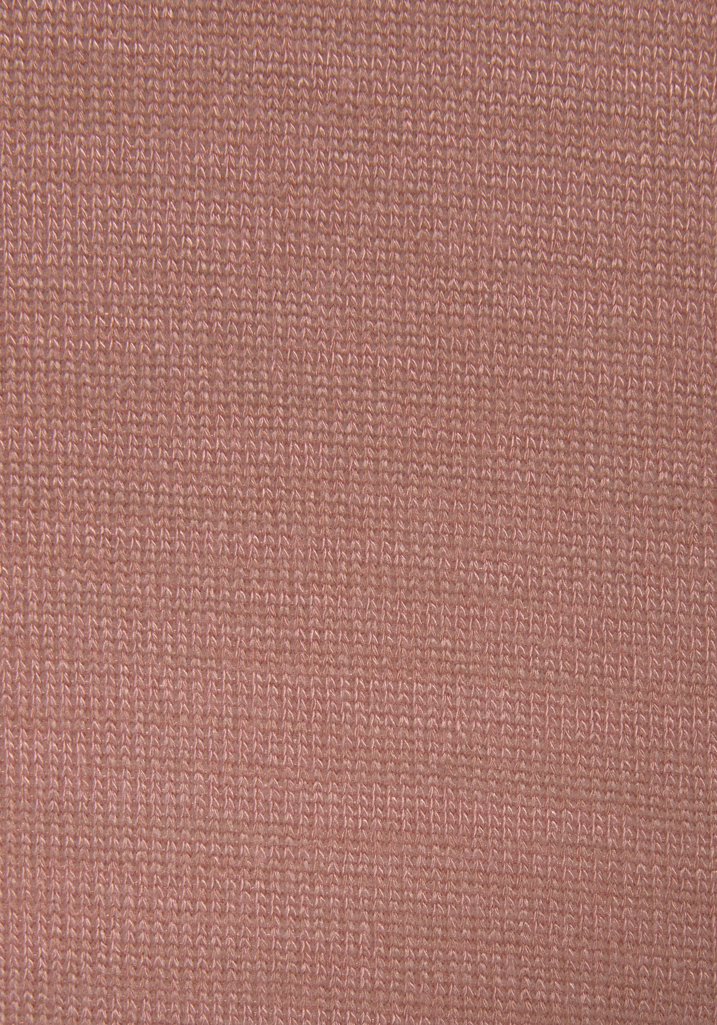 LASCANA Kurzarmshirt aus besonders leichtem Feinstrick – Bild 5 von 5