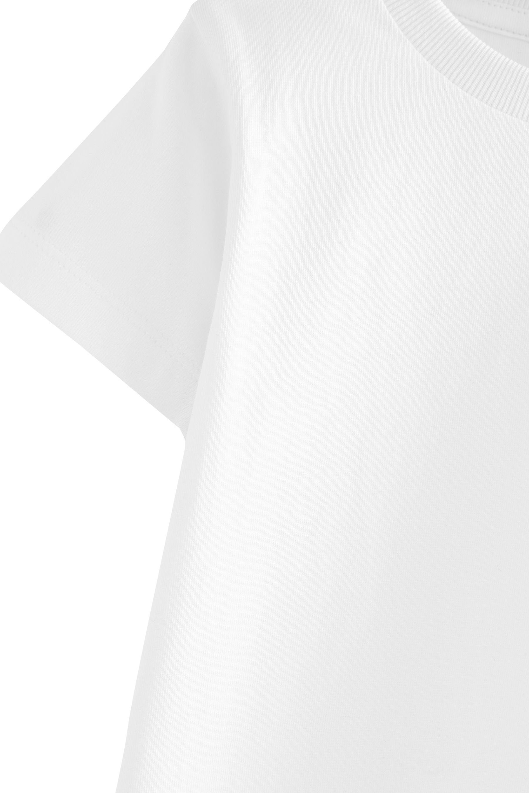 White (2-tlg) 2er-Pack T-Shirt Next T-Shirts, Kurzärmlige